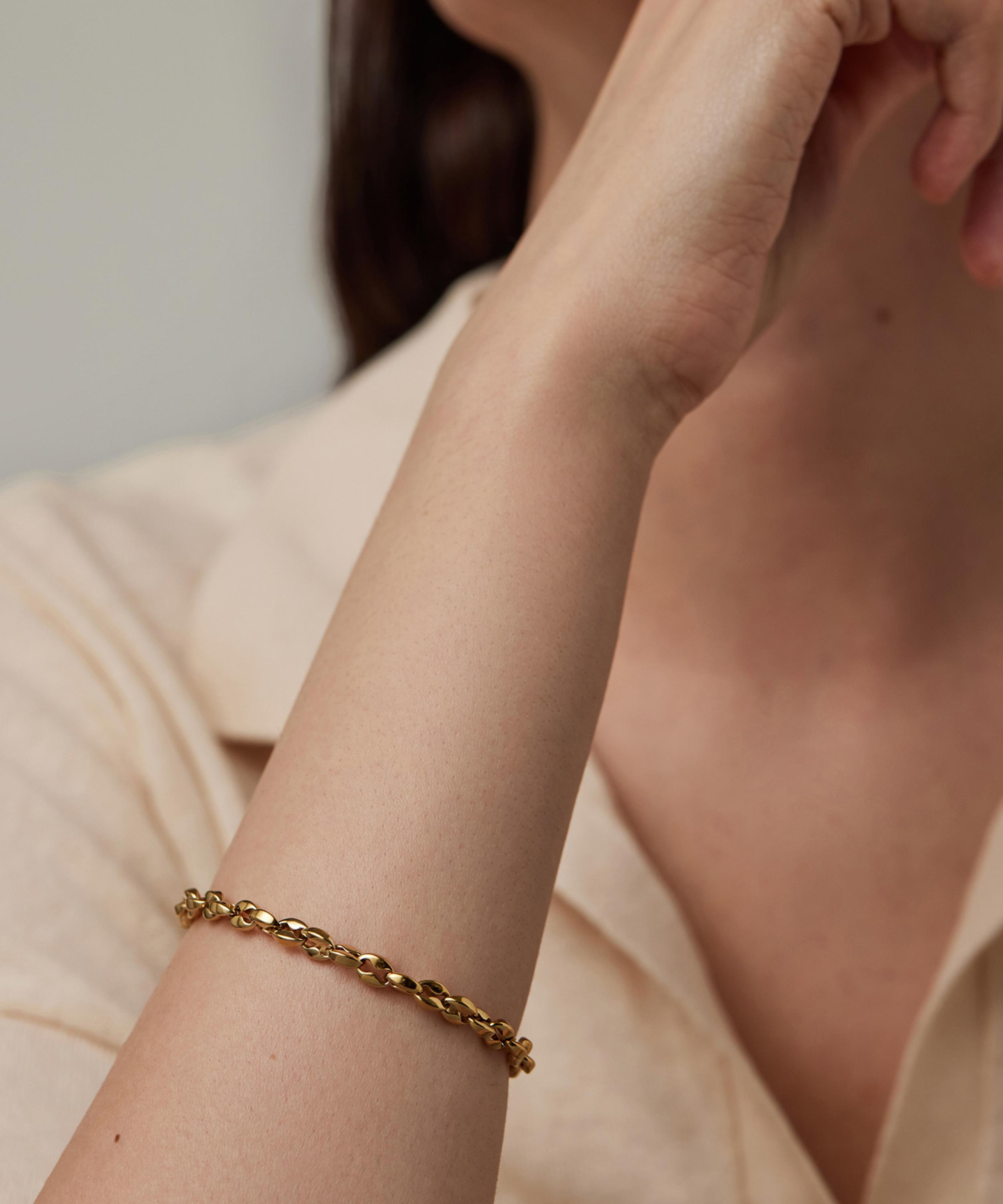 JENNY BIRD - 14ct Gold-Plated Dhani Bracelet image number 1