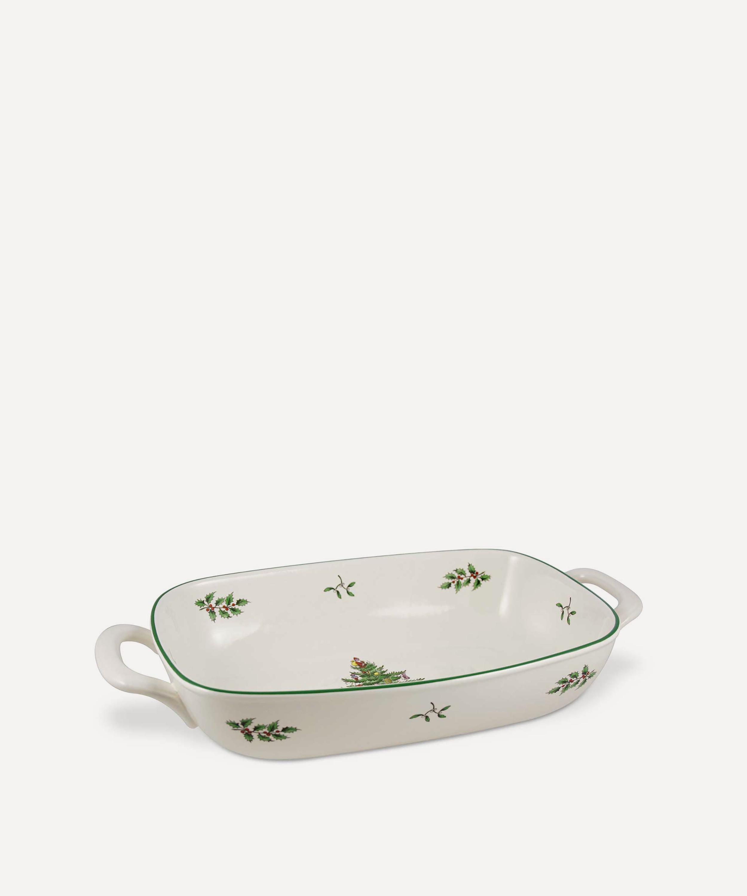 Spode - Christmas Tree Stoneware Bread Basket image number 0