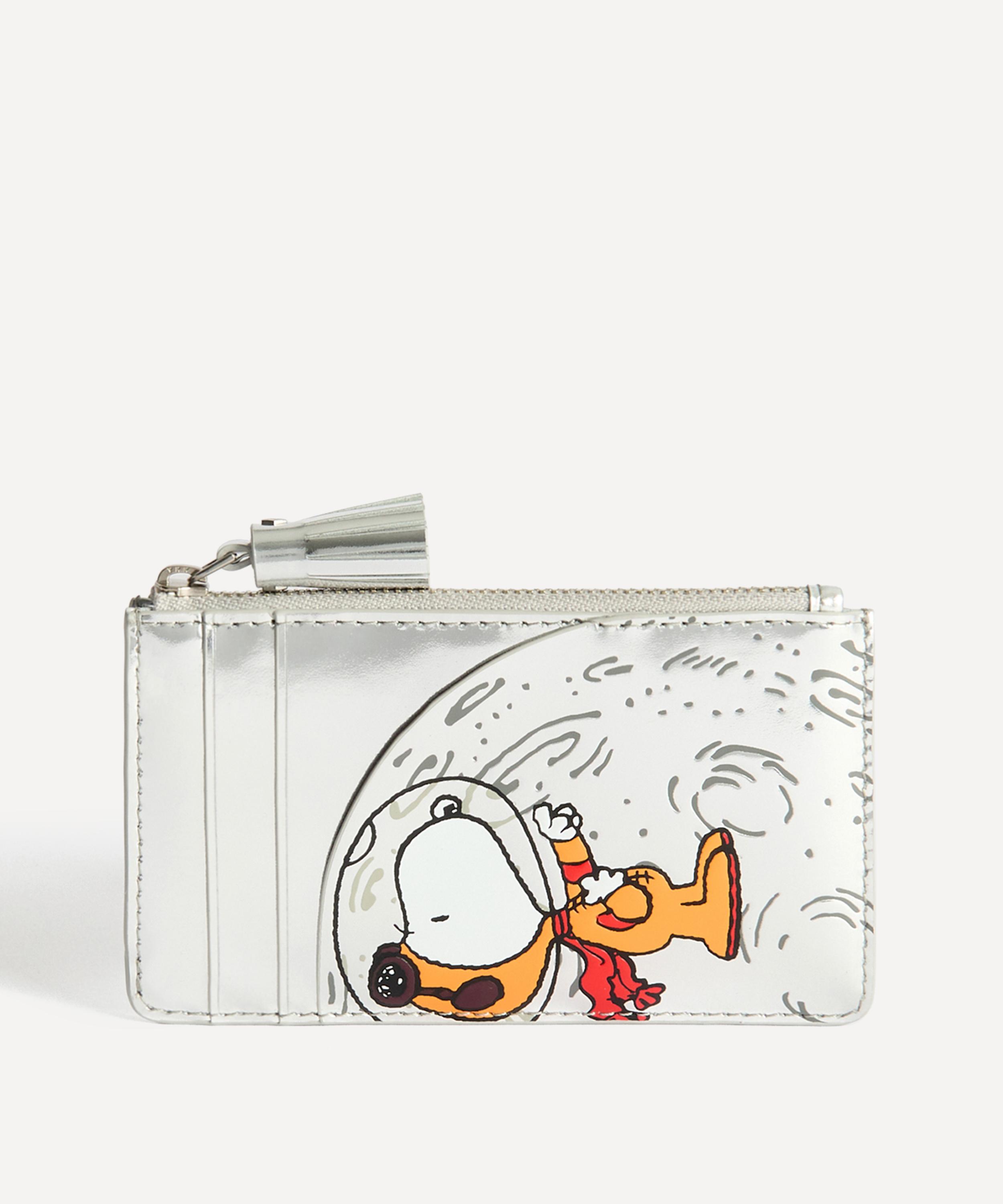 Anya Hindmarch - X Peanuts Space Snoopy Zip Card Case image number 0