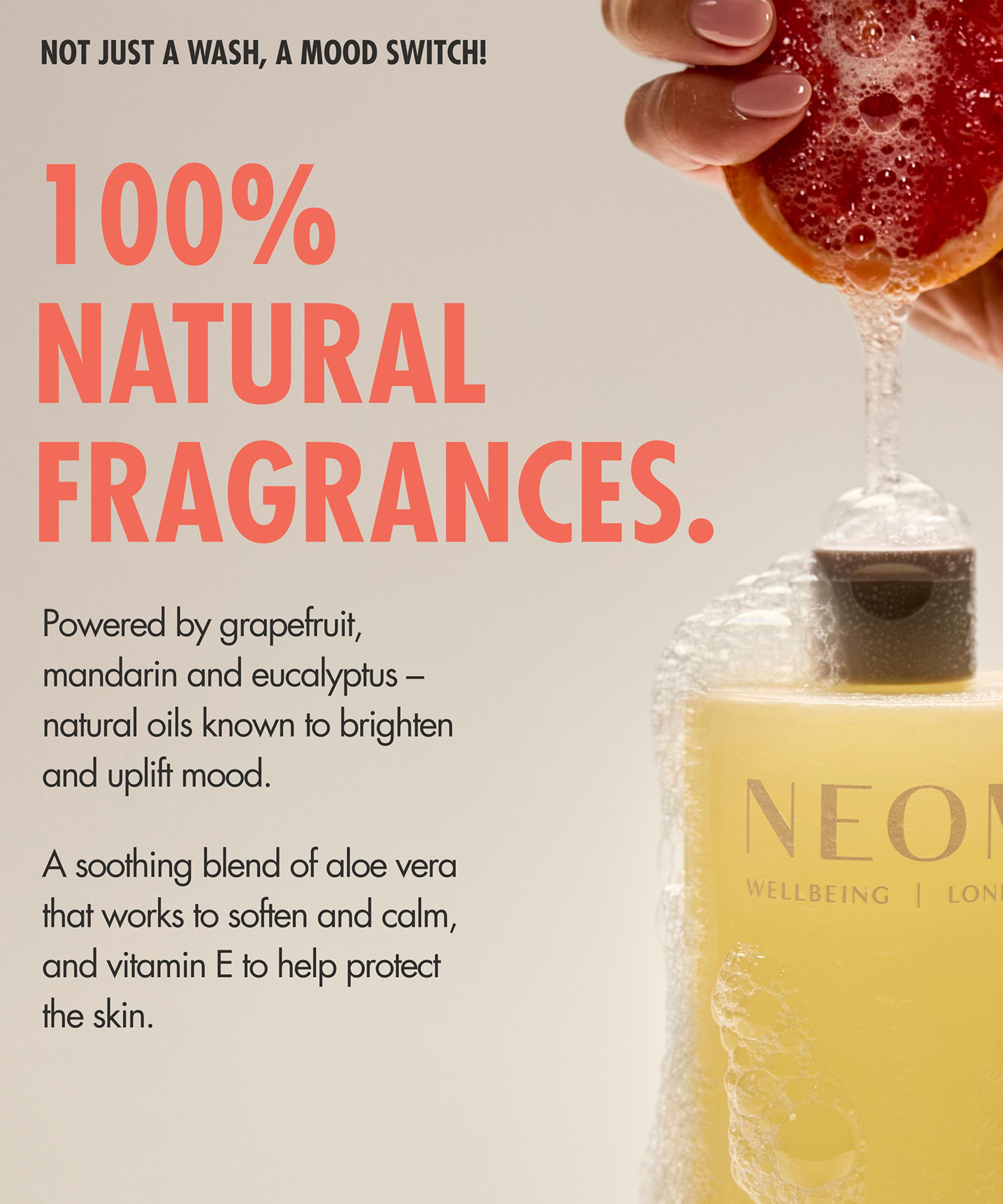 NEOM Wellbeing London - Squeeze the Day Body Wash 500ml image number 2