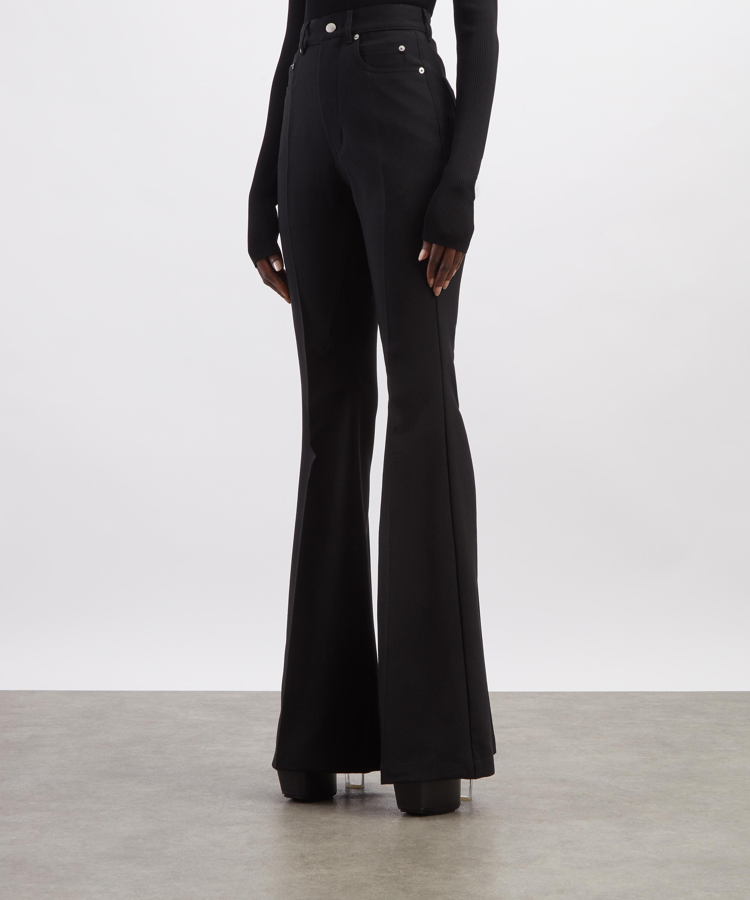 Rick Owens - Black Bolan Bootcut Jeans image number 2