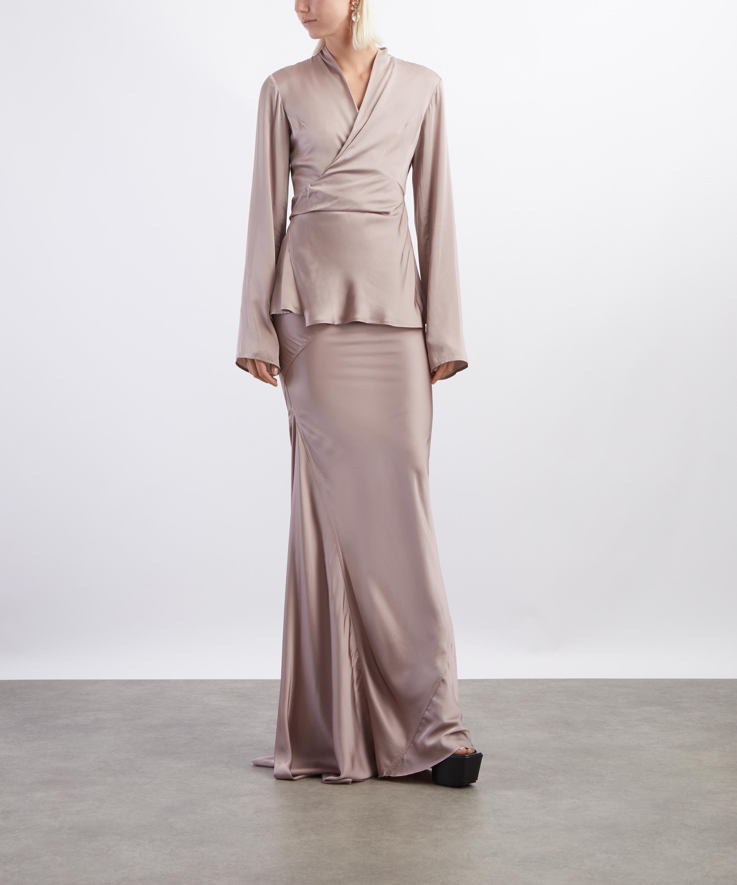Rick Owens - Laura Long-Sleeve Wrap Top image number 1
