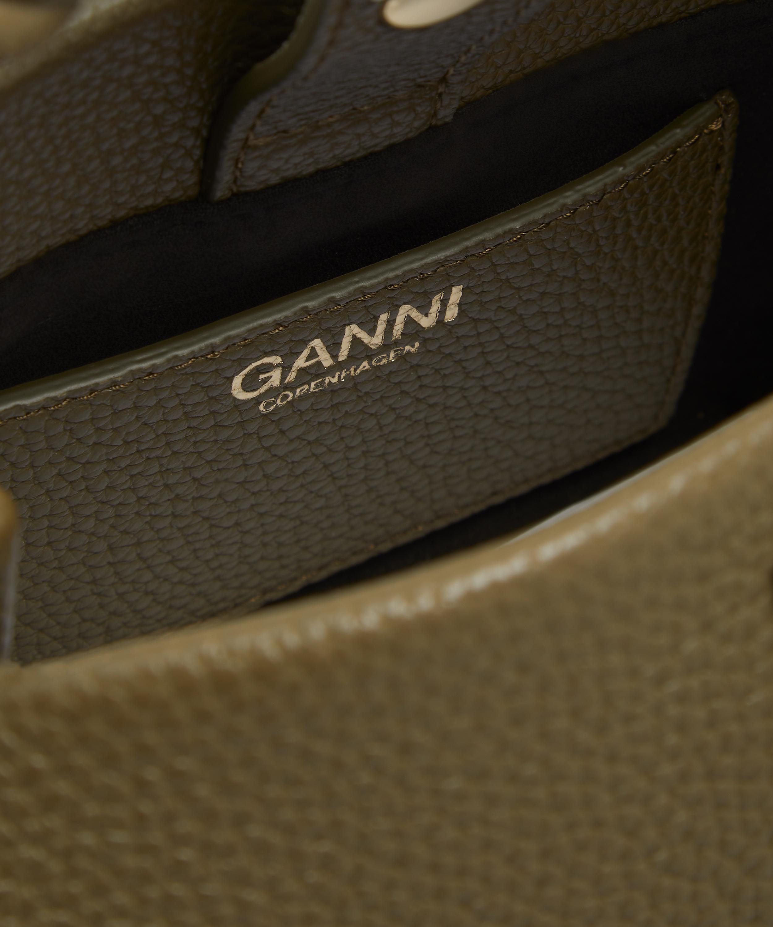 Ganni - Mini Bou Military Olive Crossbody Bag image number 5