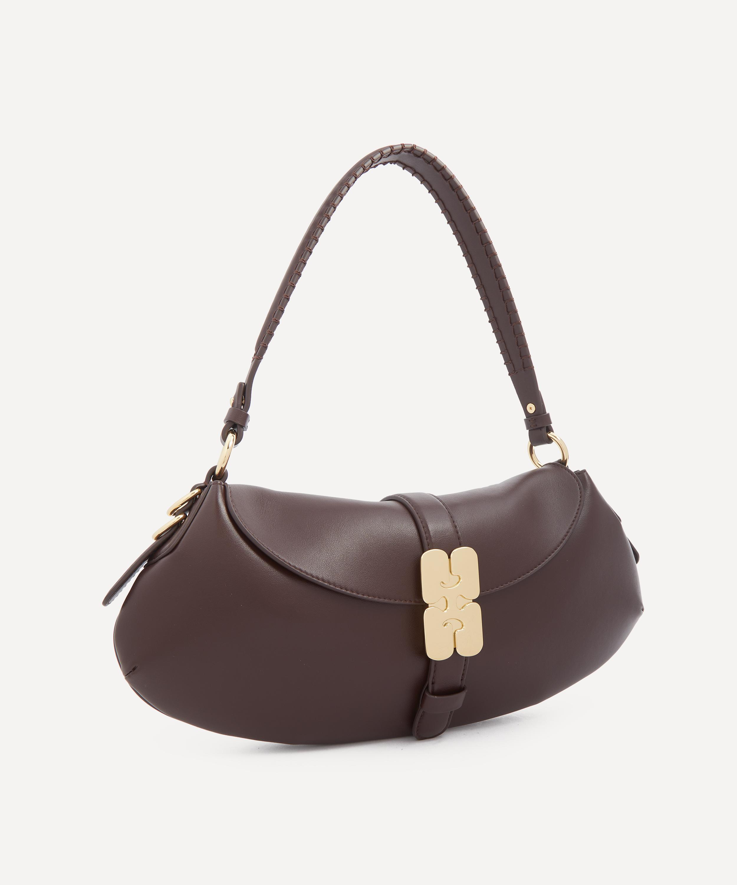 Ganni - B-Kat Chicory Coffee Shoulder Bag image number 2