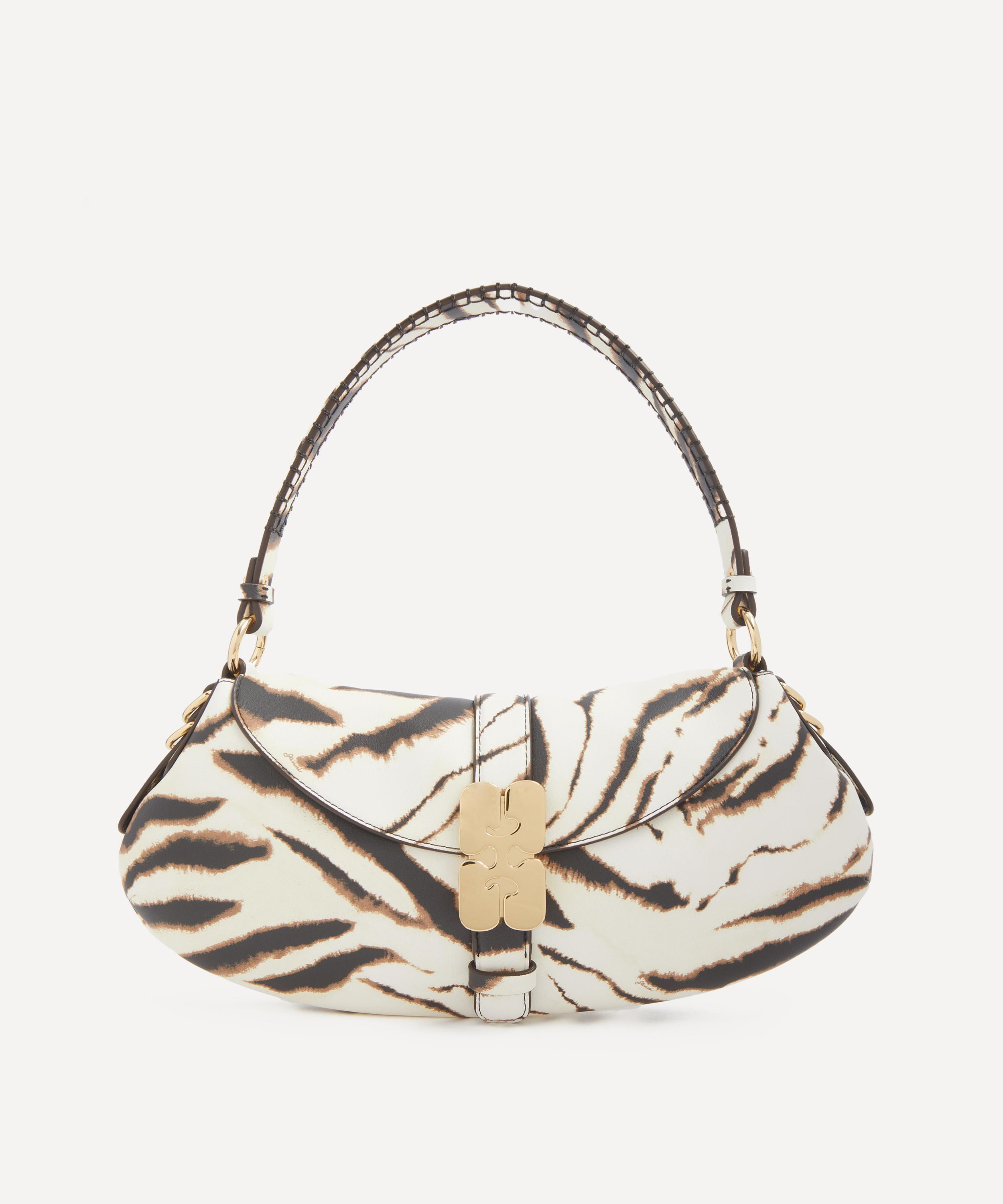 Ganni - B-Kat Zebra Shoulder Bag