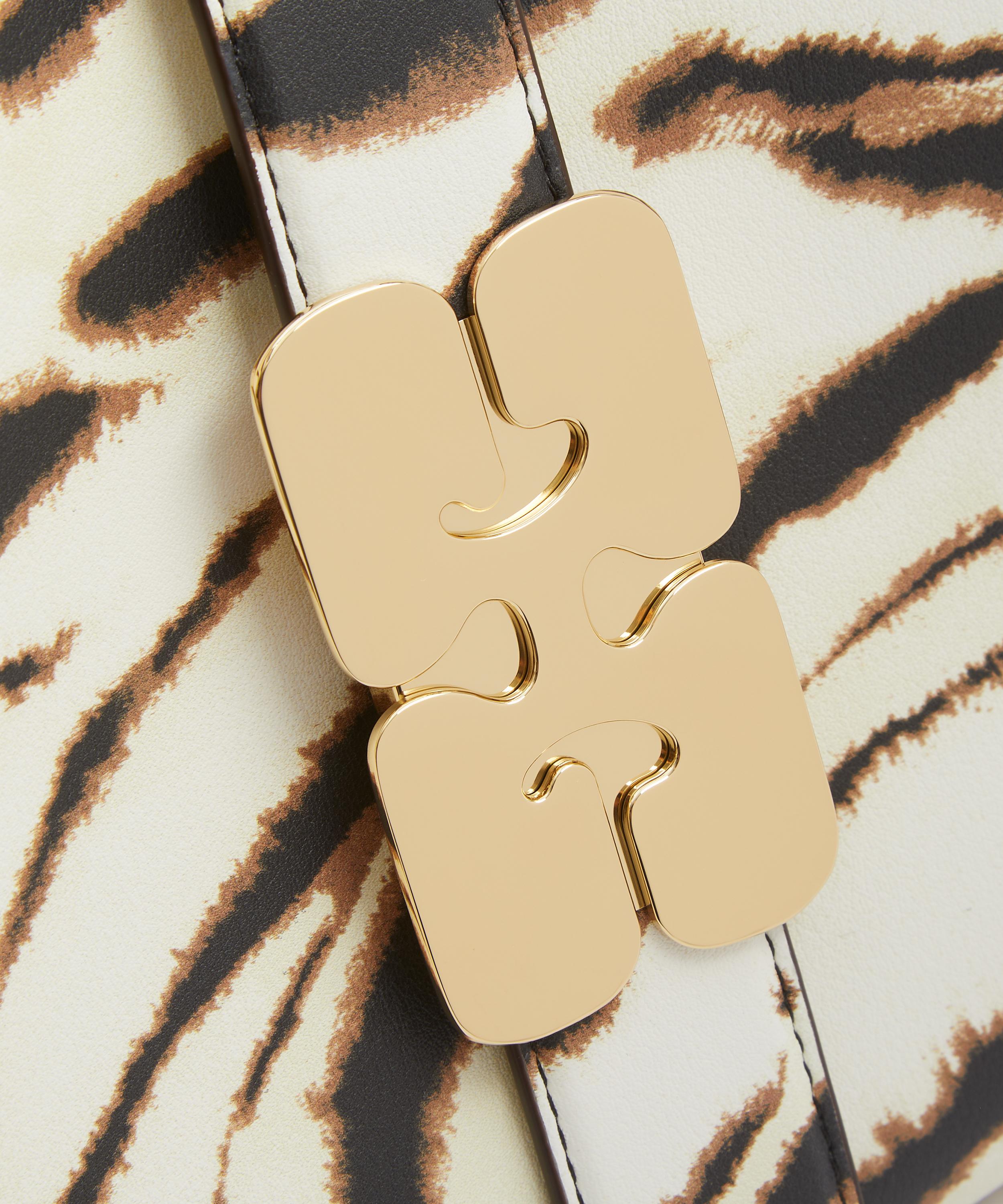Ganni - Small Kat Zebra Shoulder Bag image number 4