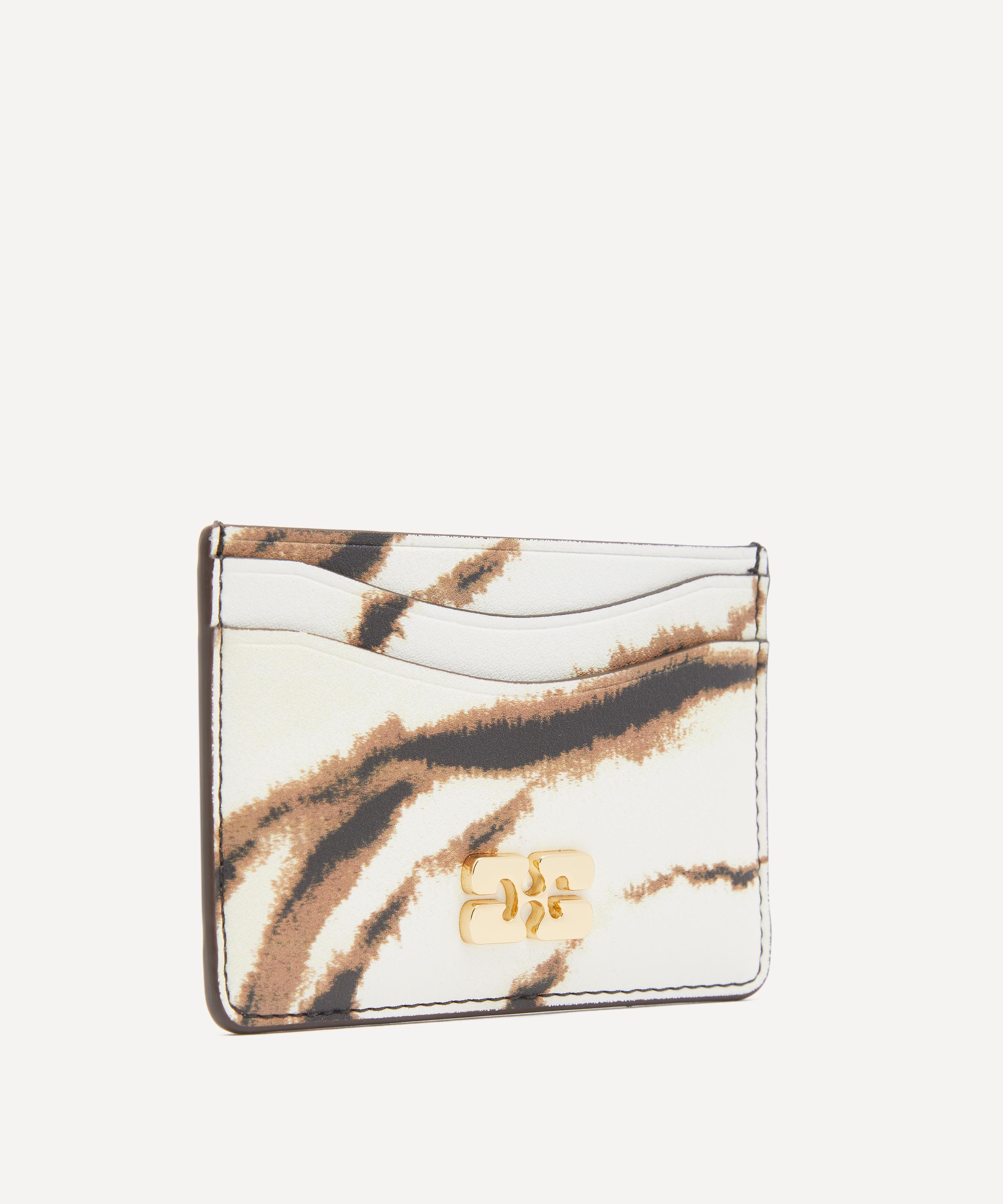 Ganni - Bou Zebra Card Holder image number 1
