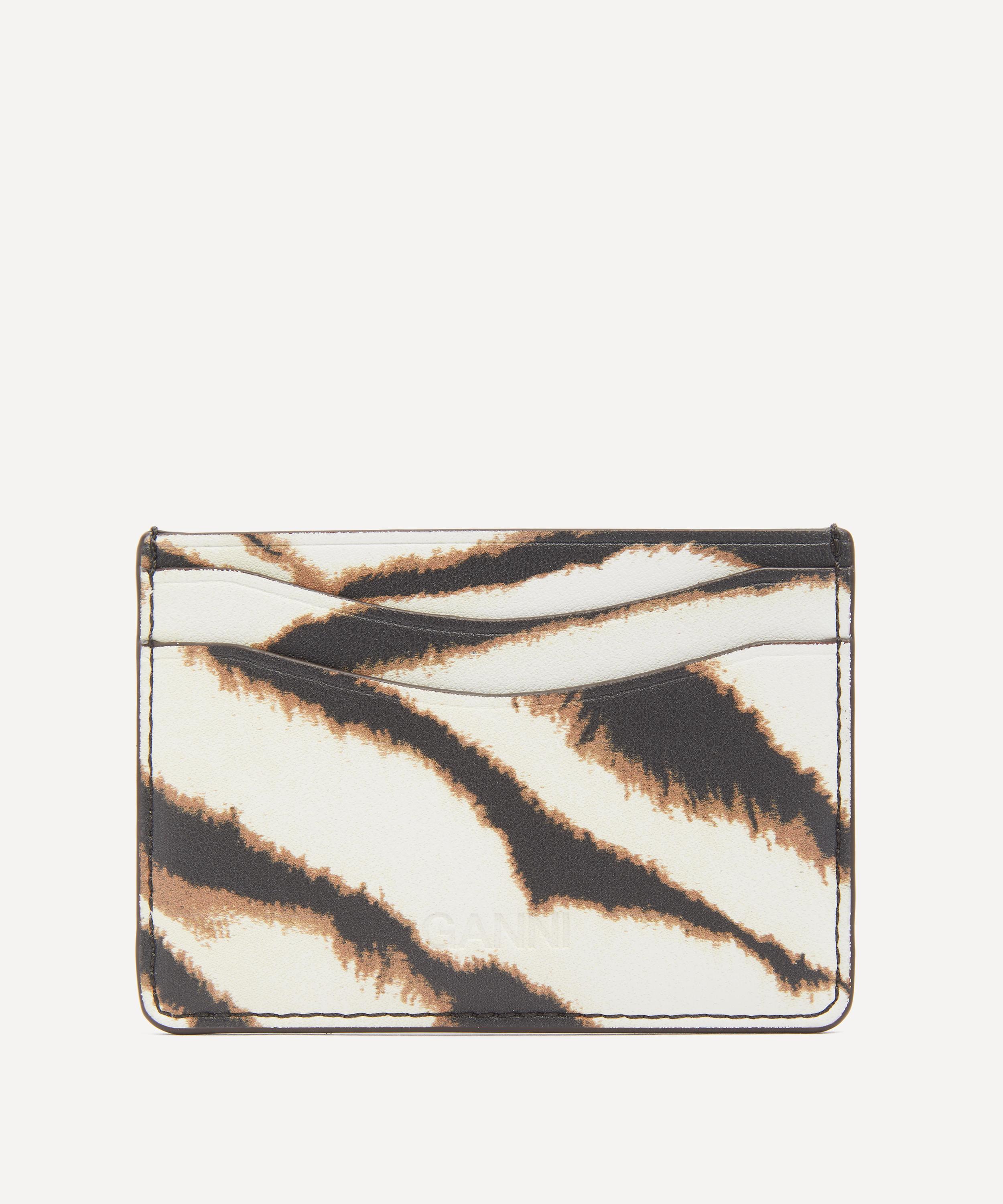 Ganni - Bou Zebra Card Holder image number 2