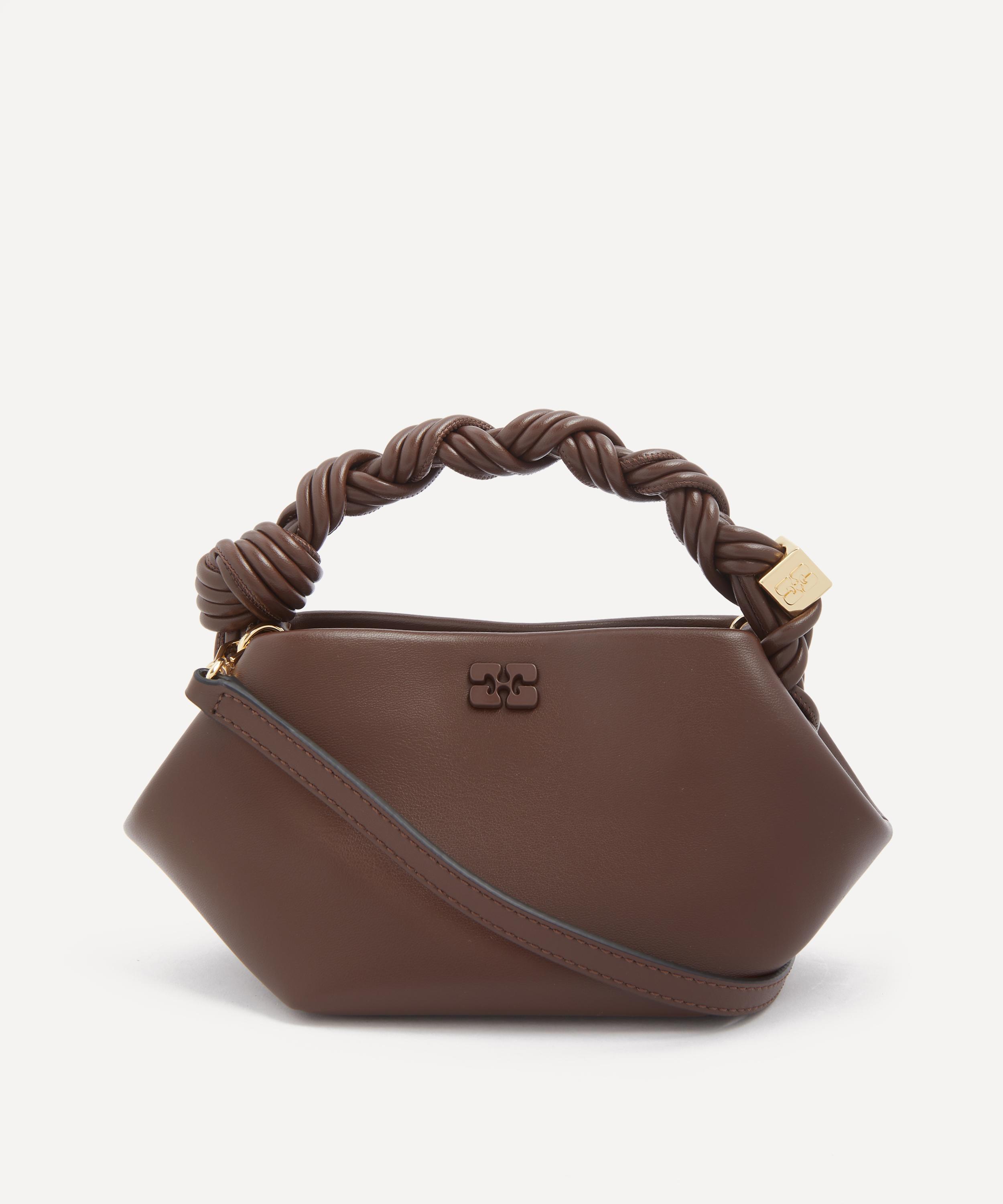 Ganni - Mini Bou Chocolate Fondant Crossbody Bag image number 0