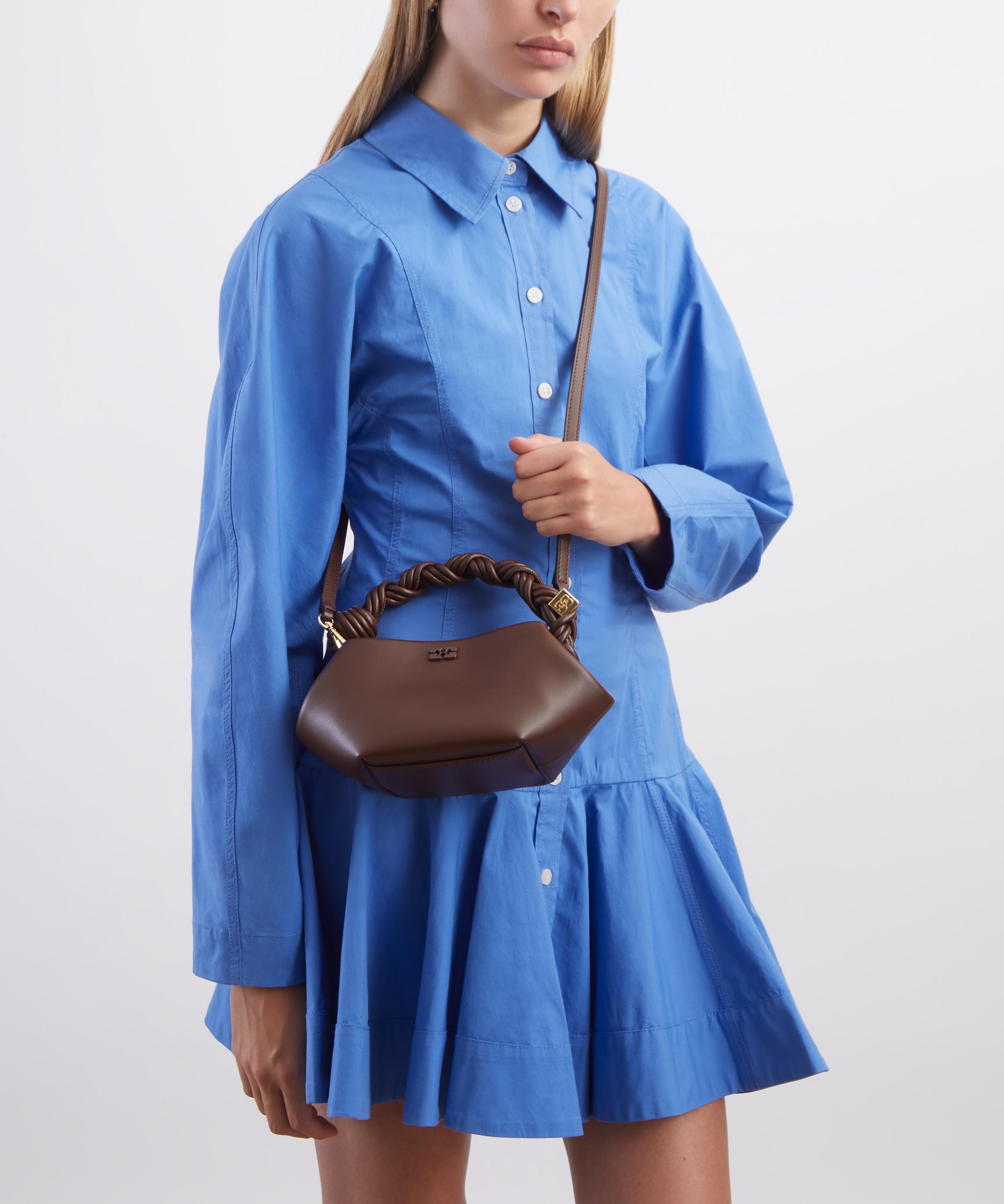Ganni - Mini Bou Chocolate Fondant Crossbody Bag image number 1