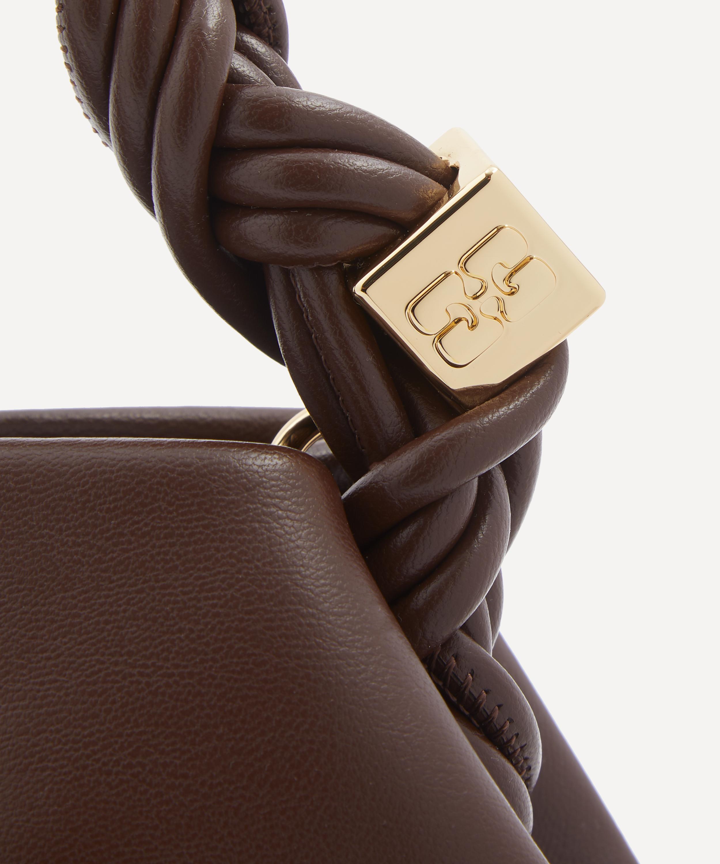 Ganni - Mini Bou Chocolate Fondant Crossbody Bag image number 4