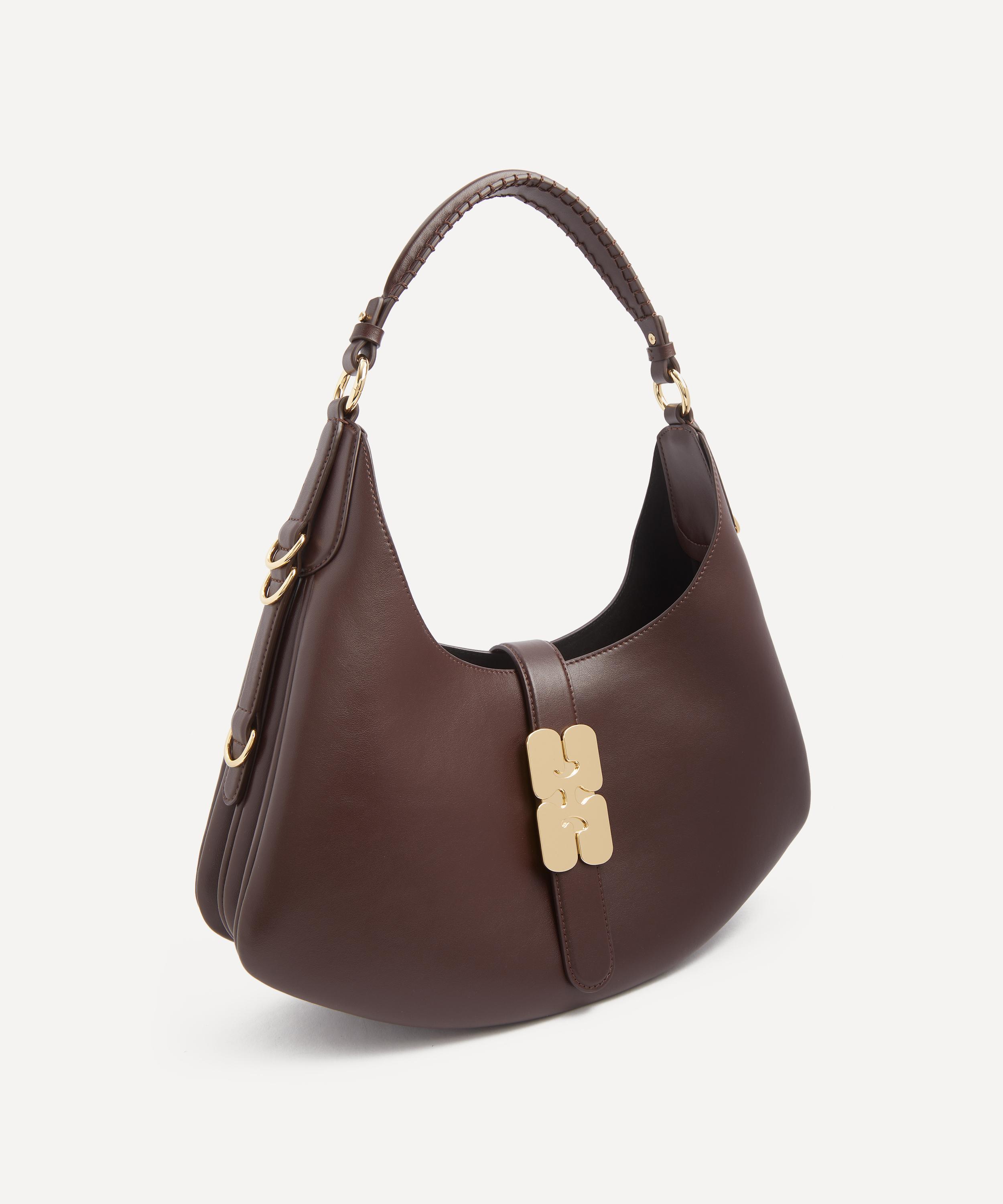 Ganni - Small Kat Chicory Coffee Shoulder Bag image number 2