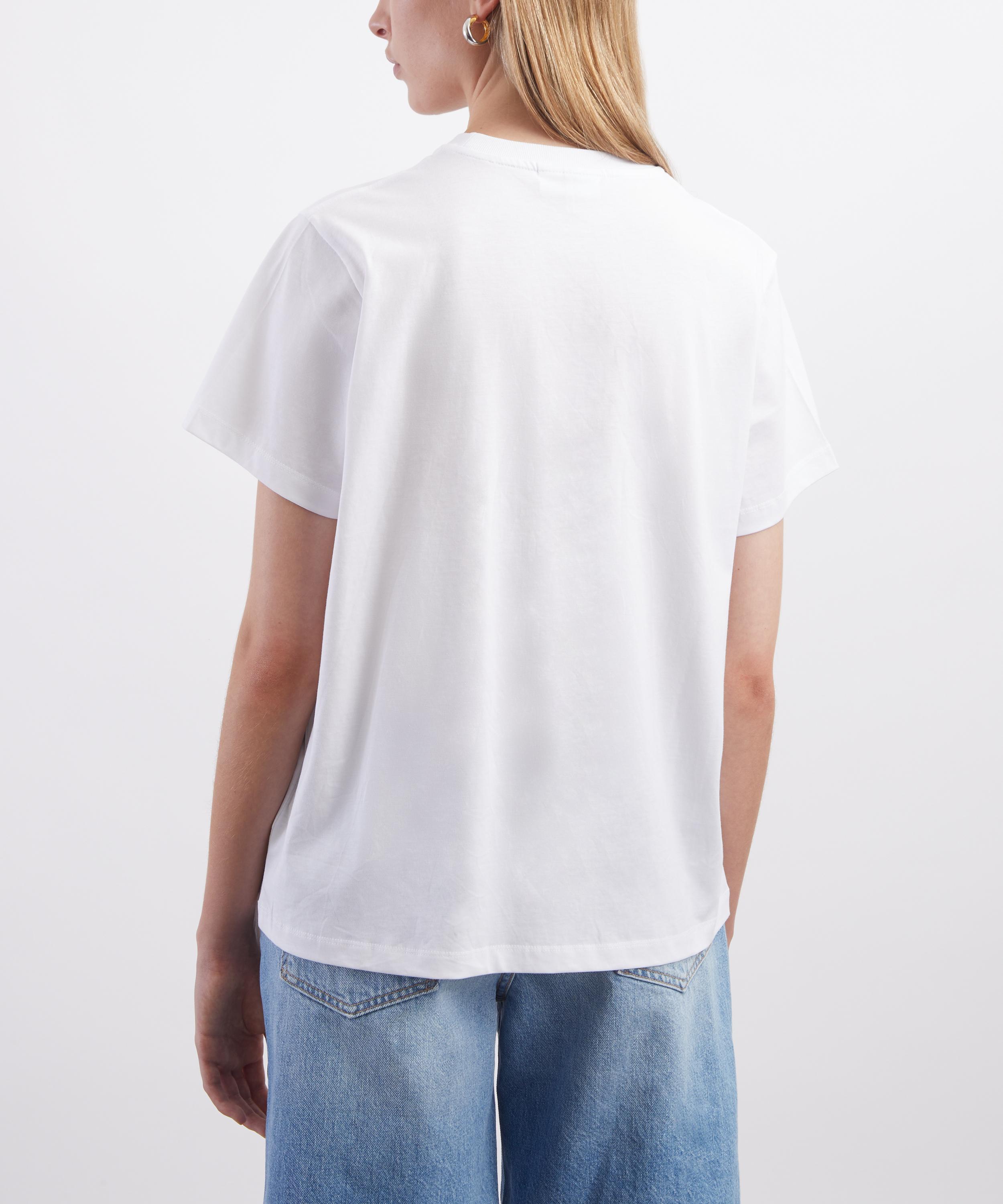Ganni - Western Boot Print T-Shirt image number 3