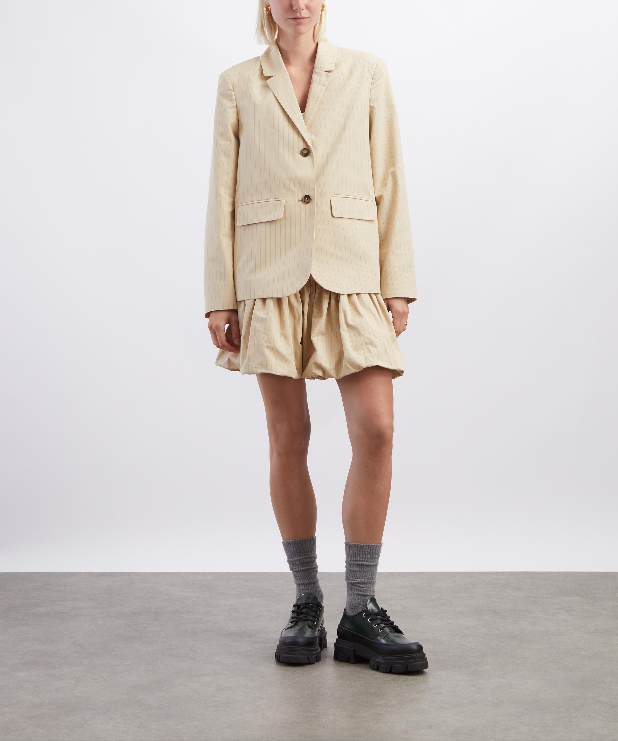 Ganni - Beige Suiting Blazer image number 1