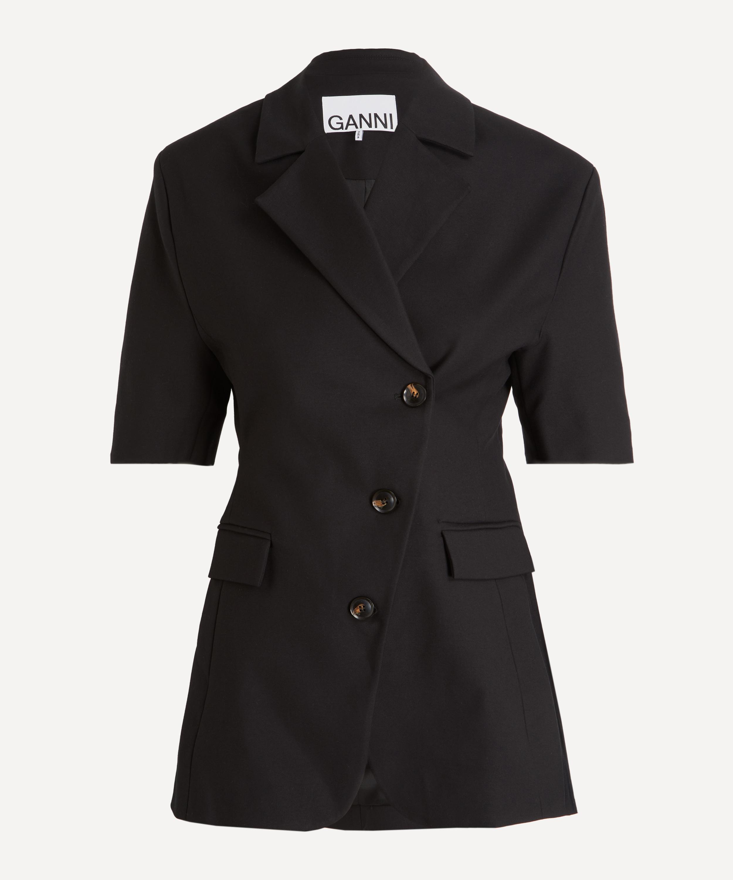 Ganni - Tailored Cotton Blazer