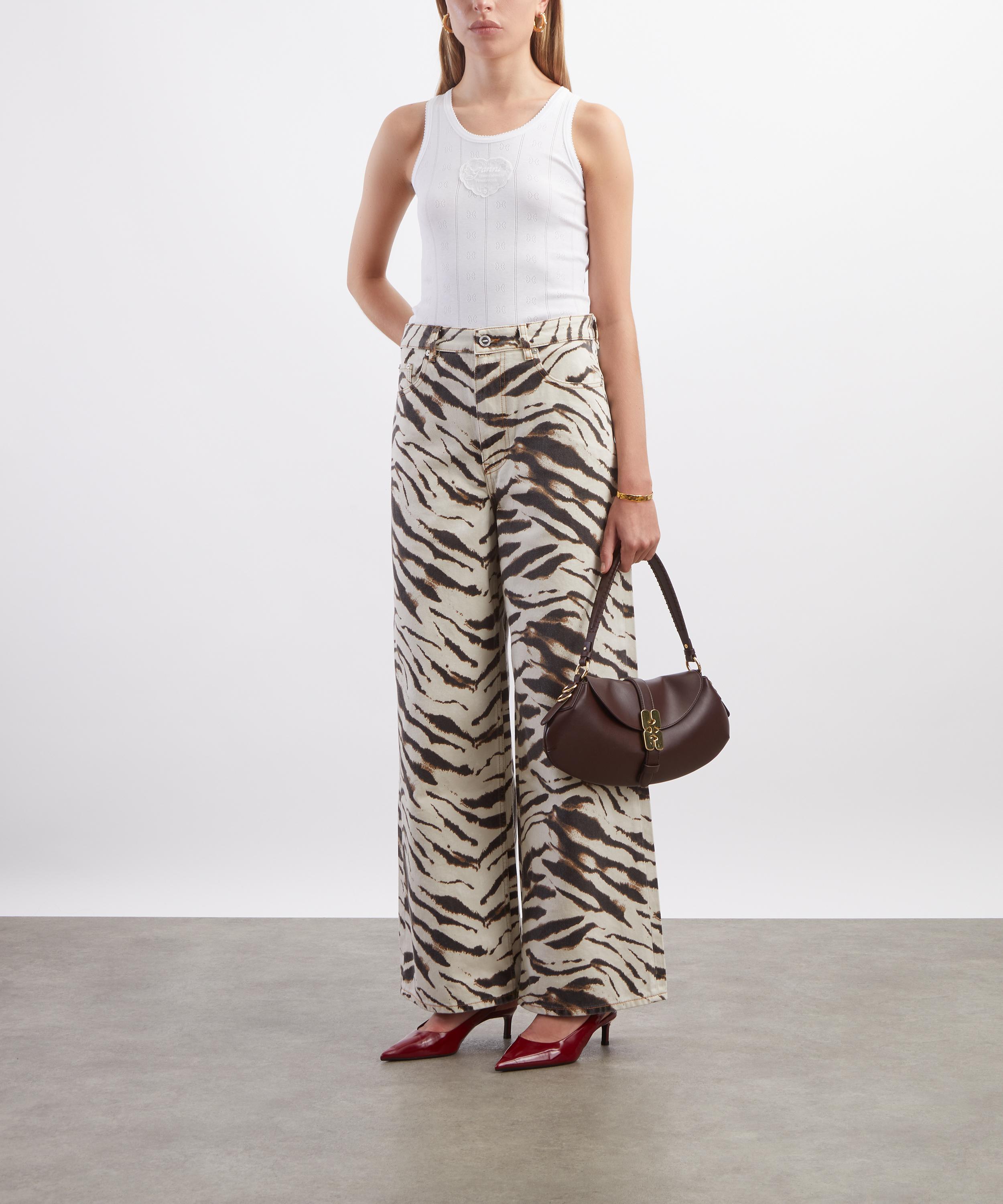 Ganni - Pointelle Knit Tank Top image number 1