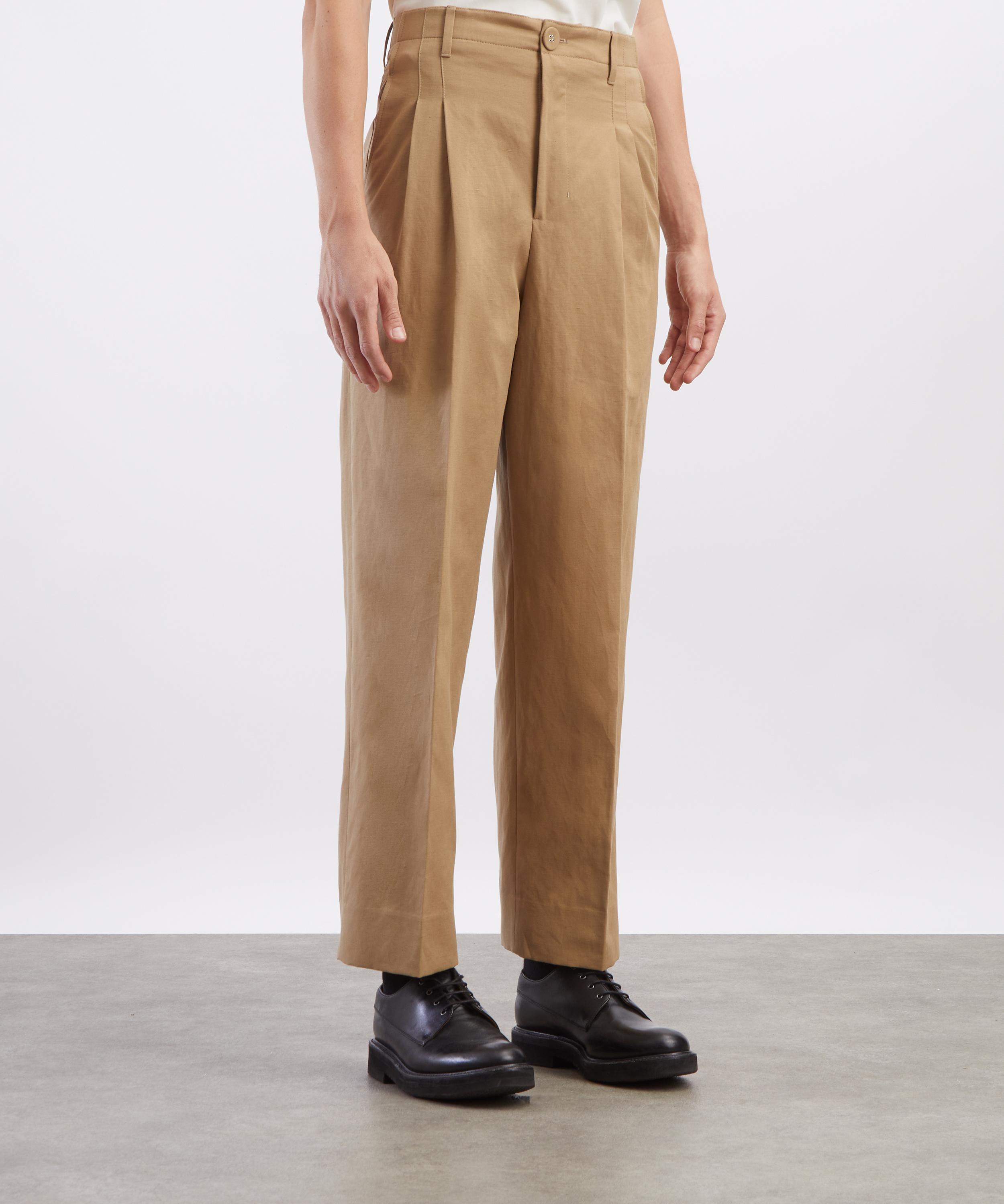 Ami - High-Waisted Carrot-Fit Trousers image number 2