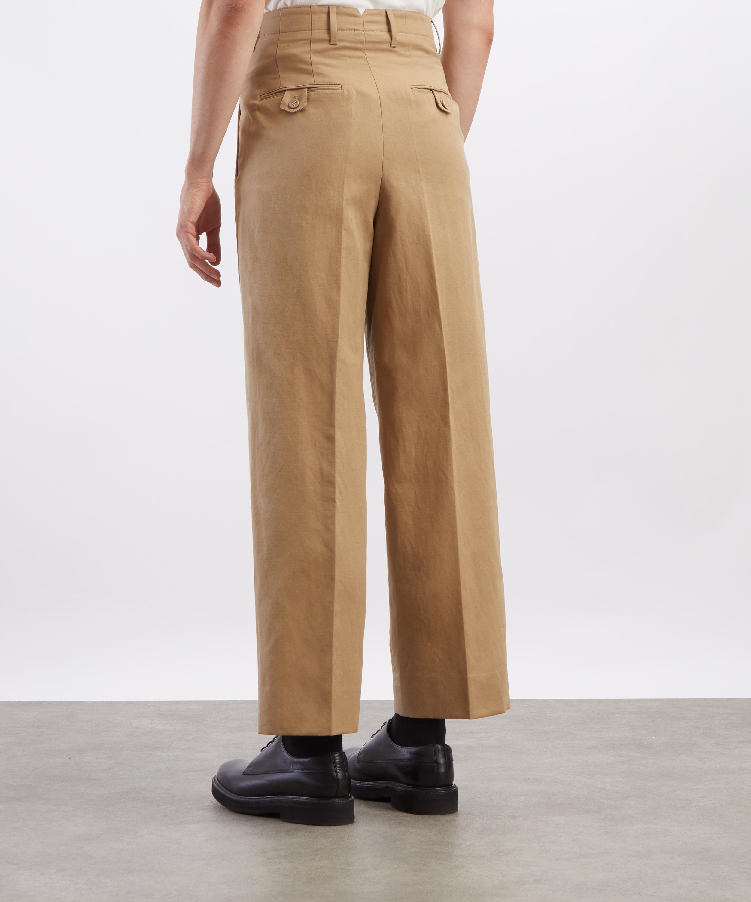 Ami - High-Waisted Carrot-Fit Trousers image number 3