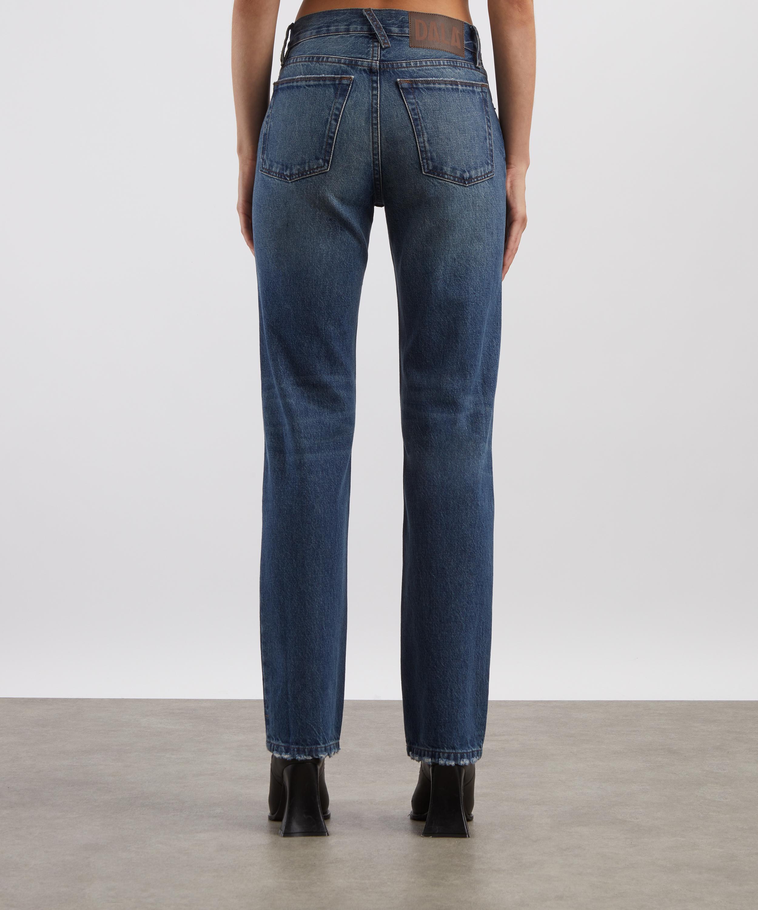 DALA - Calla Straight Jeans in Archive Blue image number 3