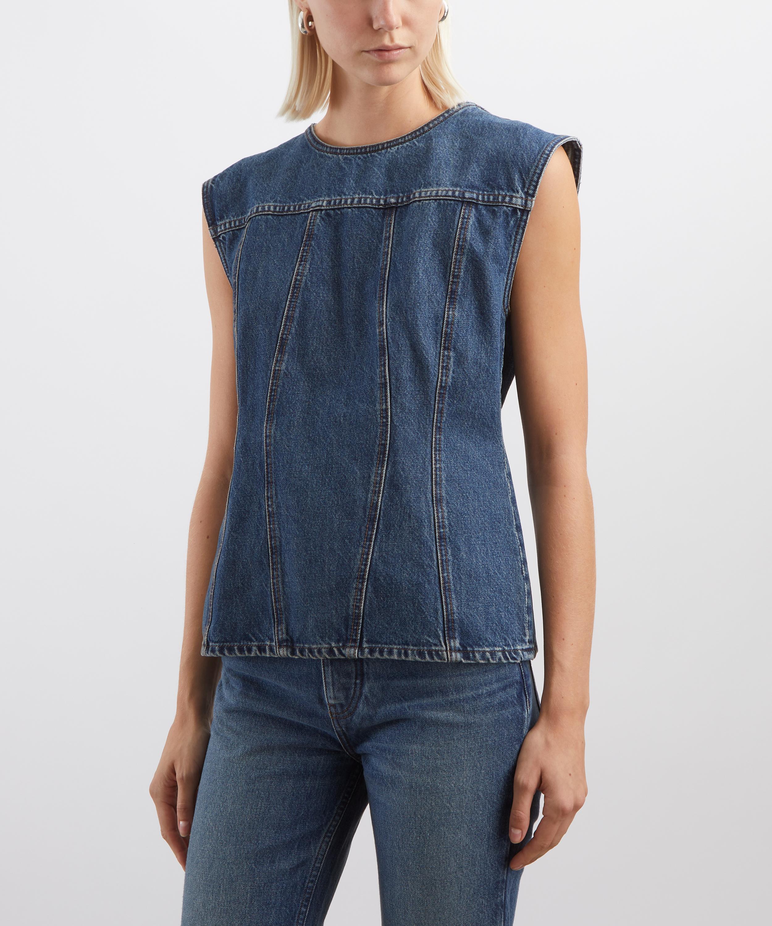 DALA - Closed Back Top in Archive Blue image number 2