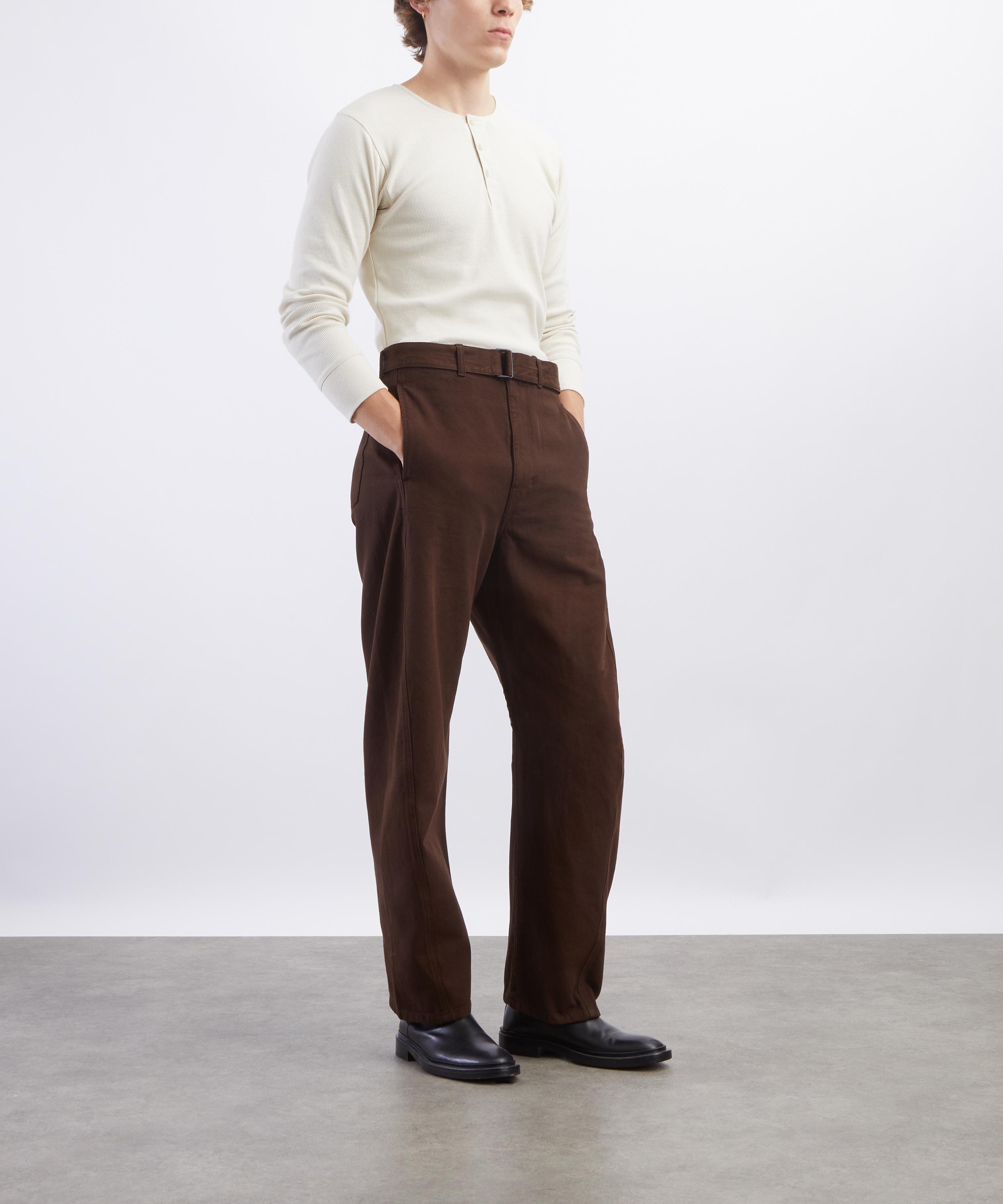 Lemaire - Long-Sleeve Henley T-Shirt image number 1