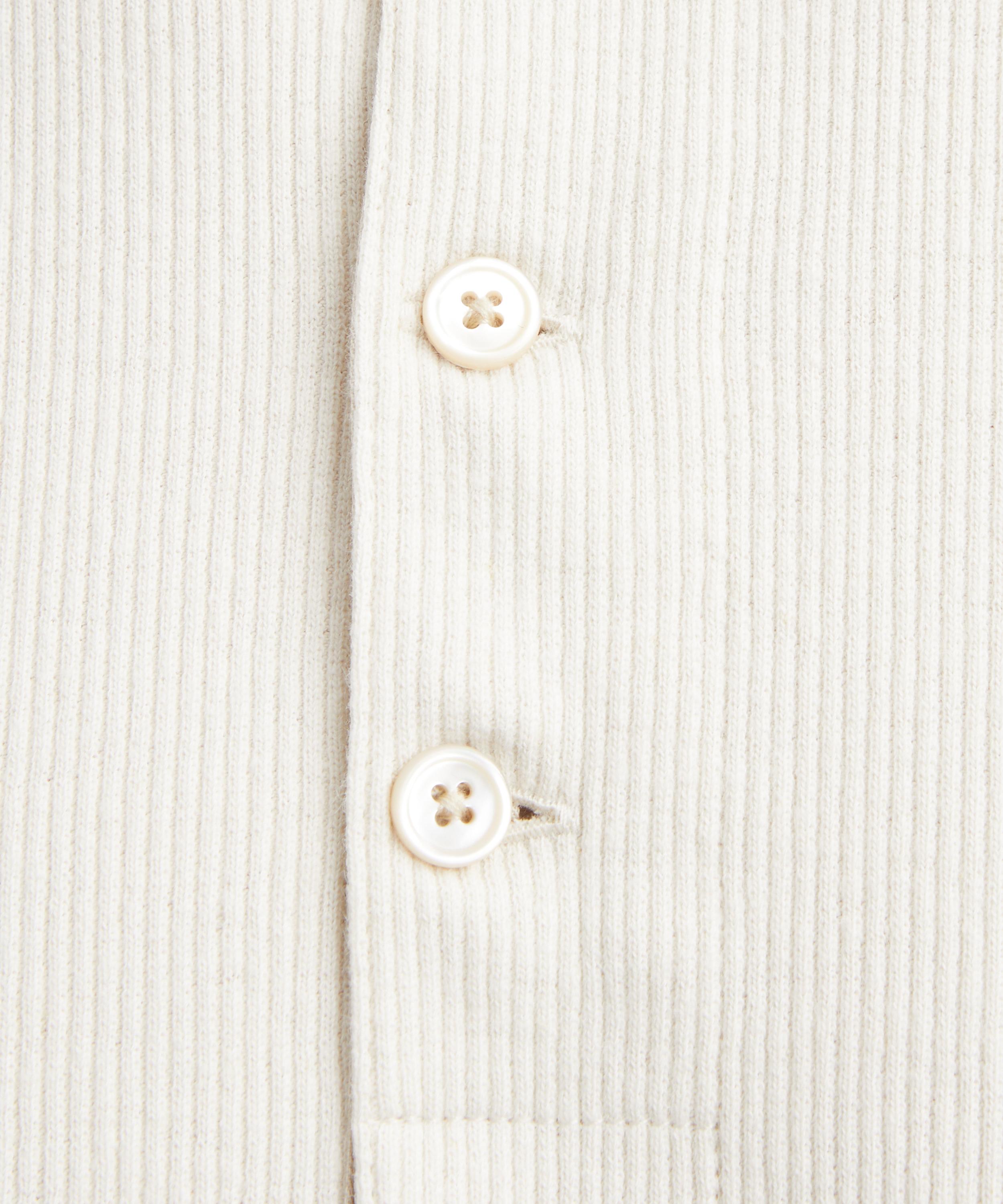 Lemaire - Long-Sleeve Henley T-Shirt image number 4
