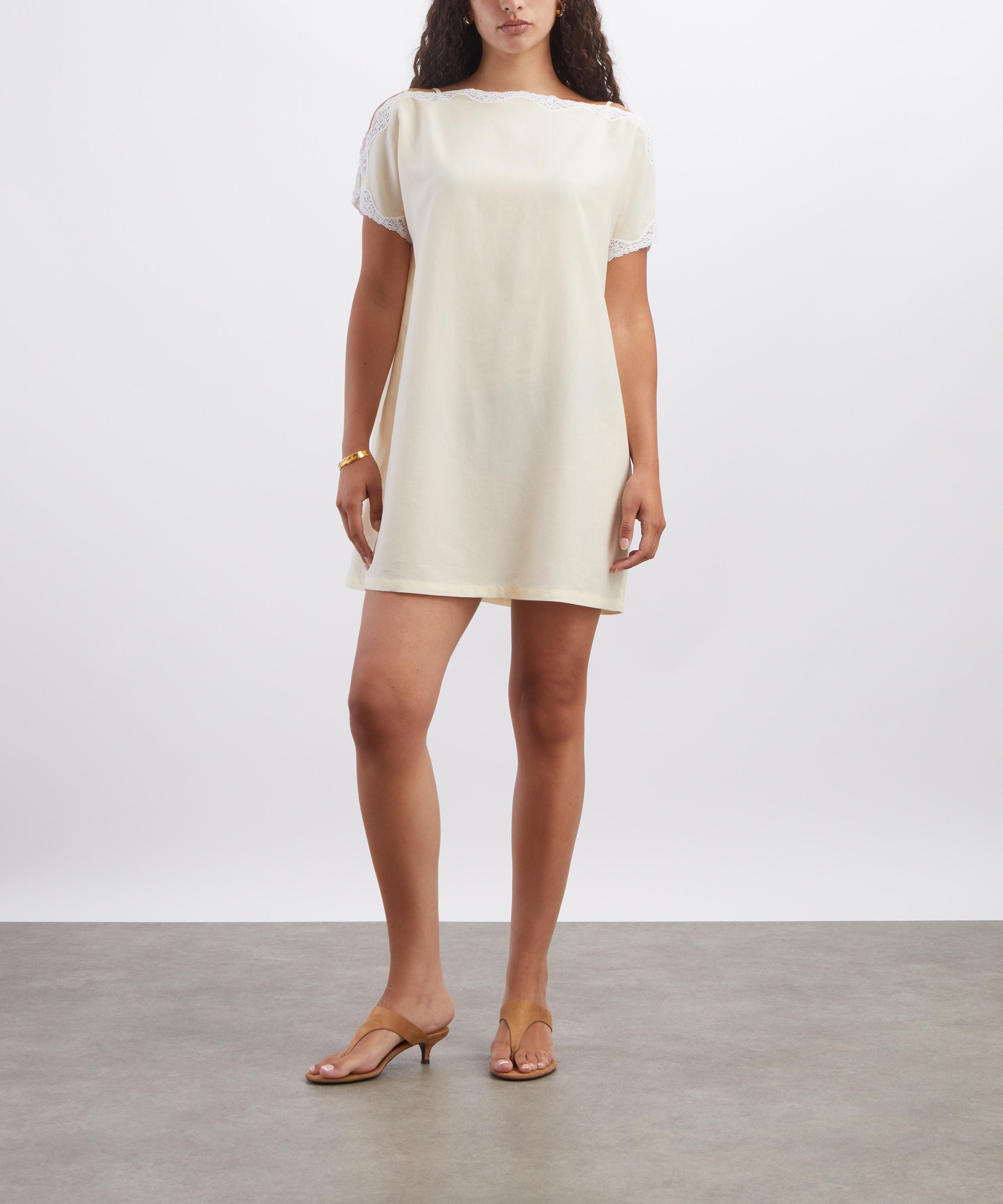 Posse - Tabitha Buttermilk Off-Body Mini Dress image number 1
