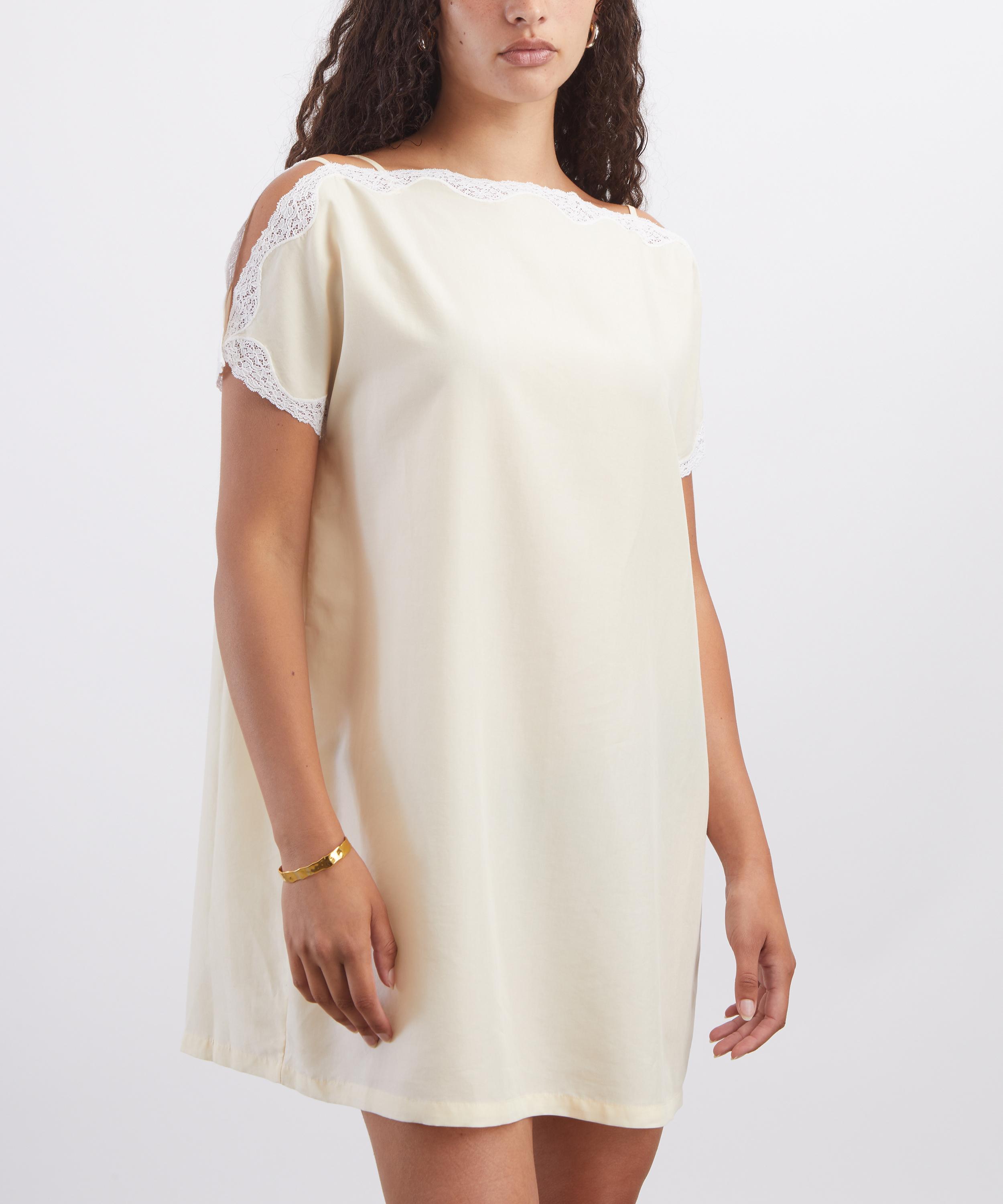 Posse - Tabitha Buttermilk Off-Body Mini Dress image number 2