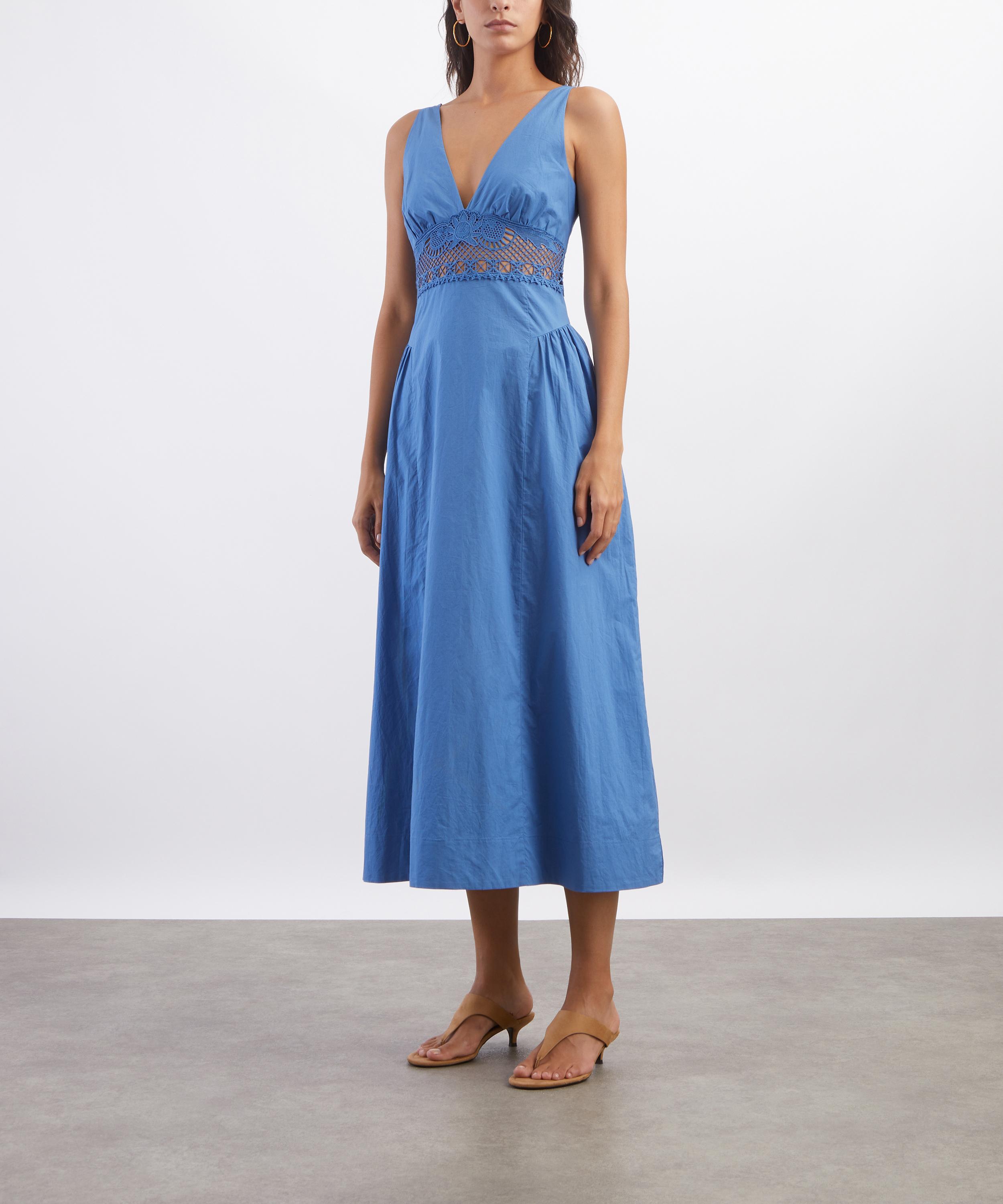Posse - Veda Cotton V-Neck Dress image number 2
