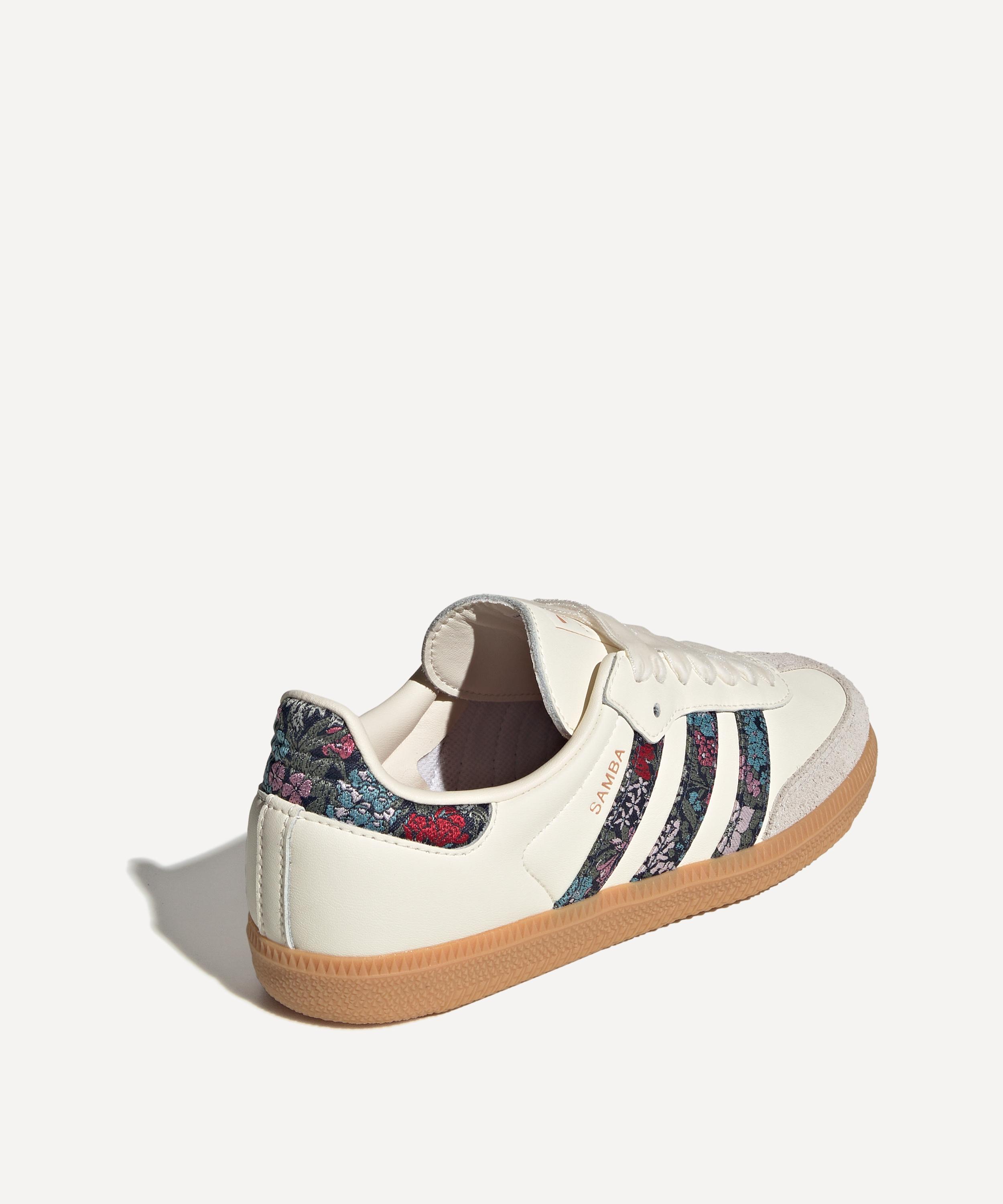 Adidas - x Liberty London Samba OG Clint Blossom Junior Shoes image number 3