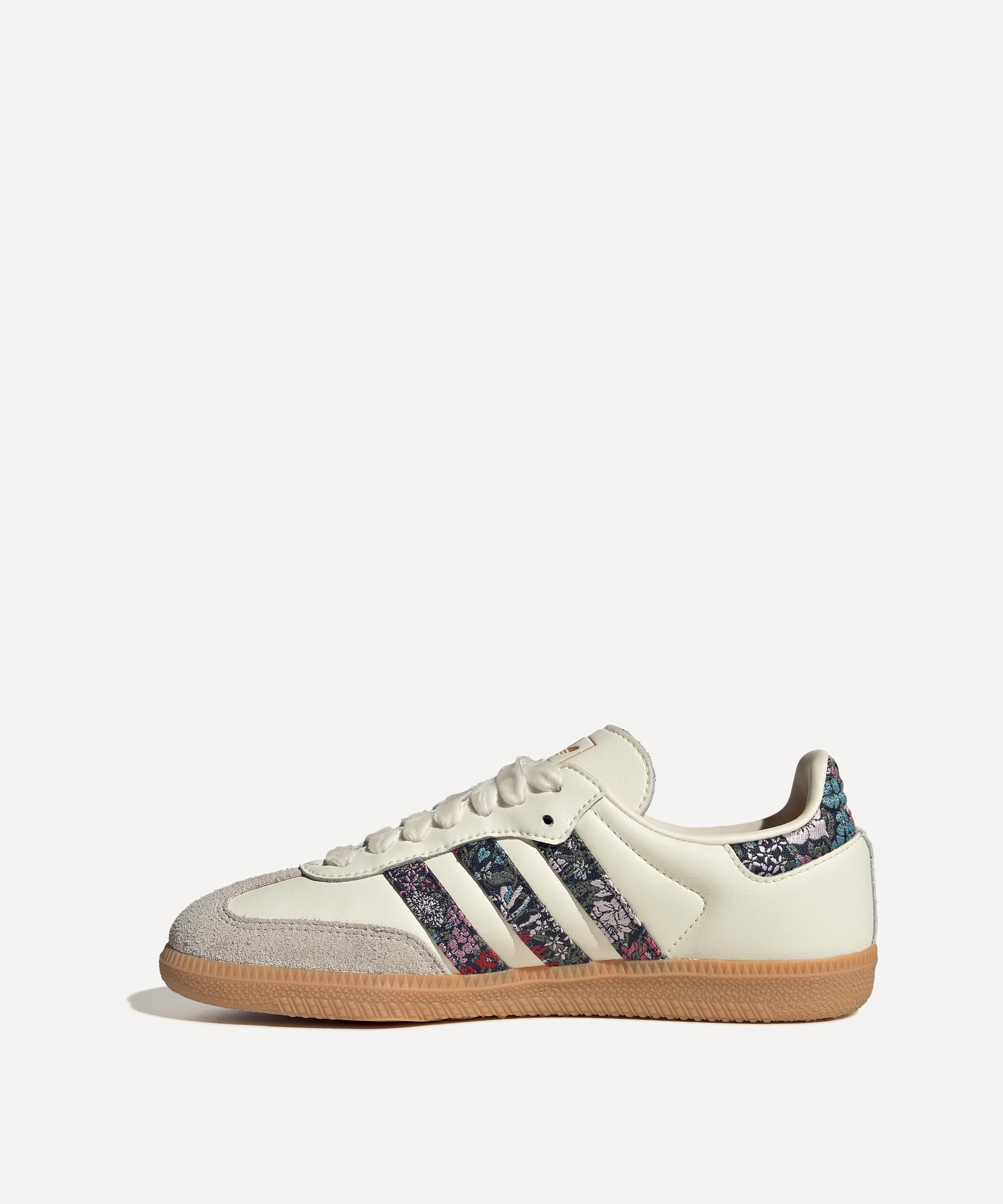 Adidas - x Liberty London Samba OG Clint Blossom Junior Shoes image number 4