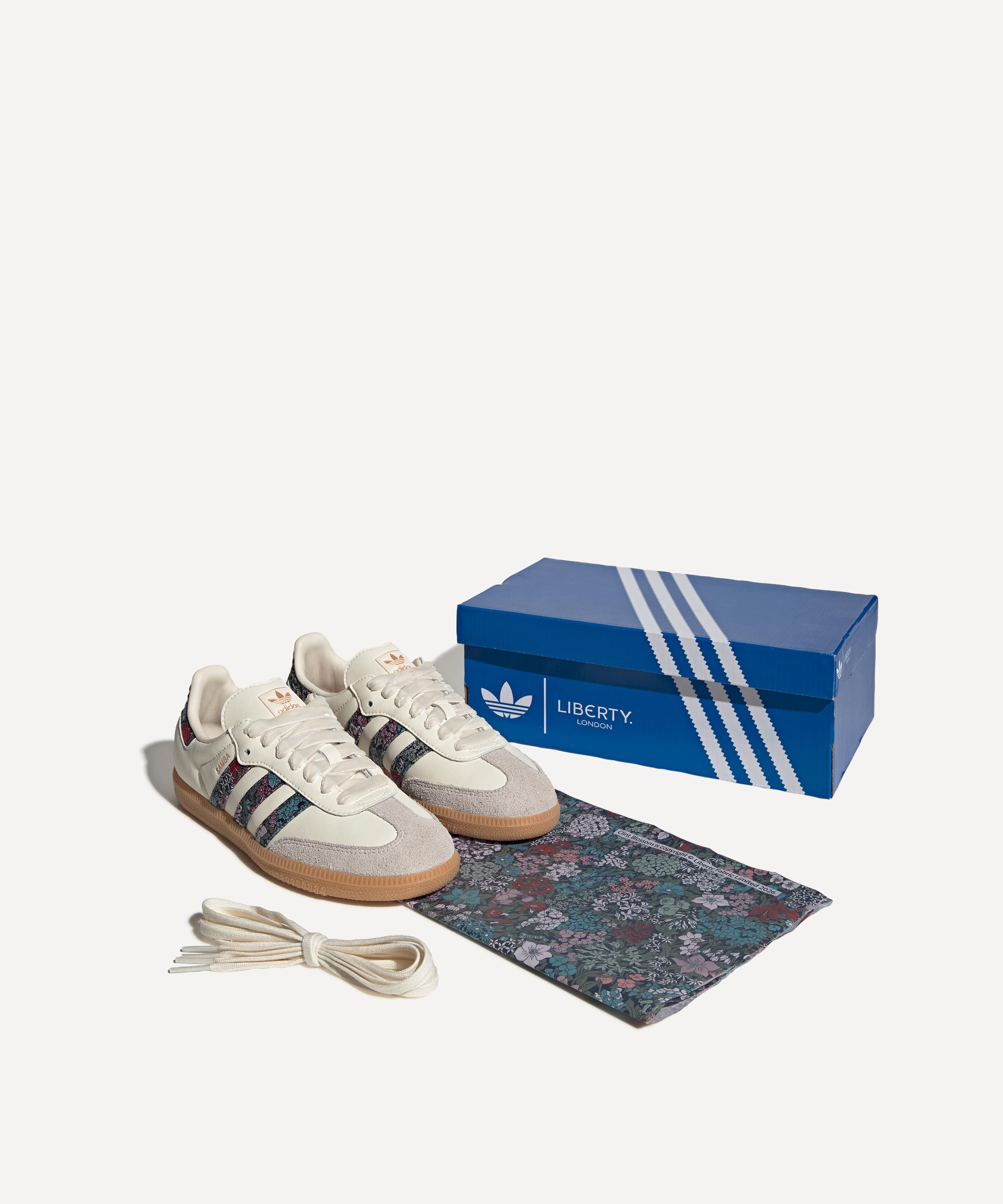 Adidas - x Liberty London Samba OG Clint Blossom Junior Shoes image number 7