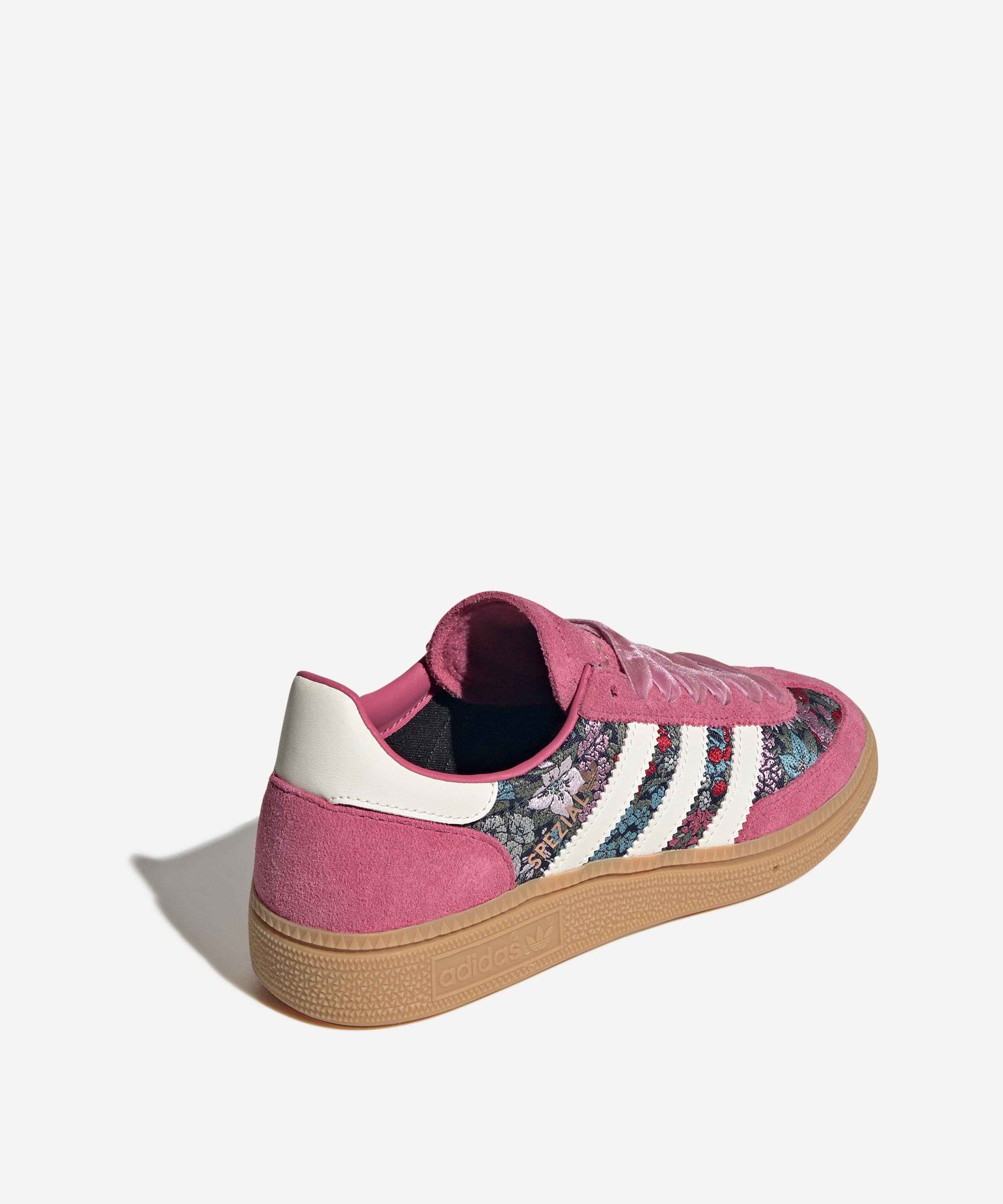 Adidas - x Liberty London Handball Spezial Clint Blossom Junior Shoes image number 3