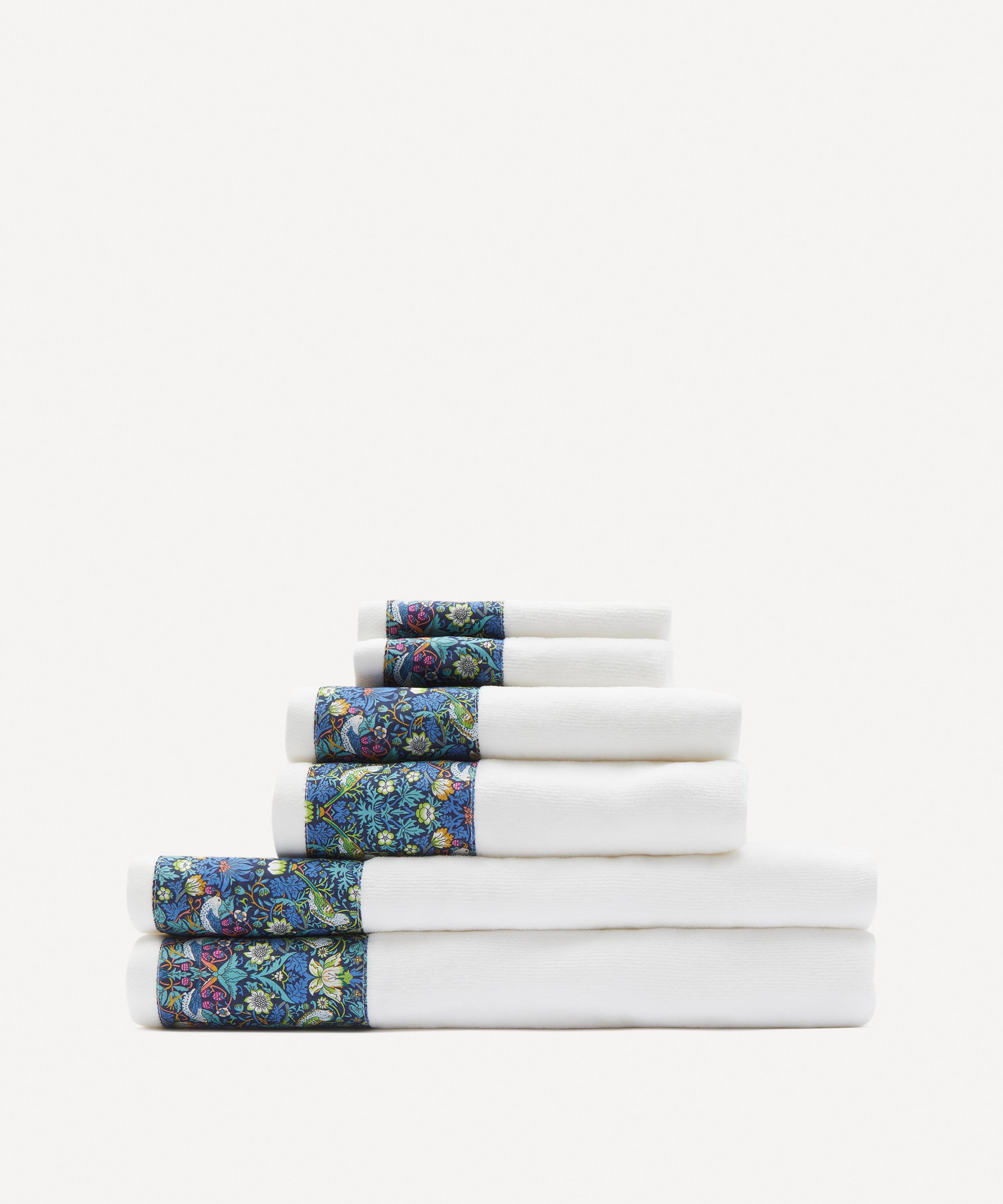 Liberty - Strawberry Thief Towel Bundle Set of Six