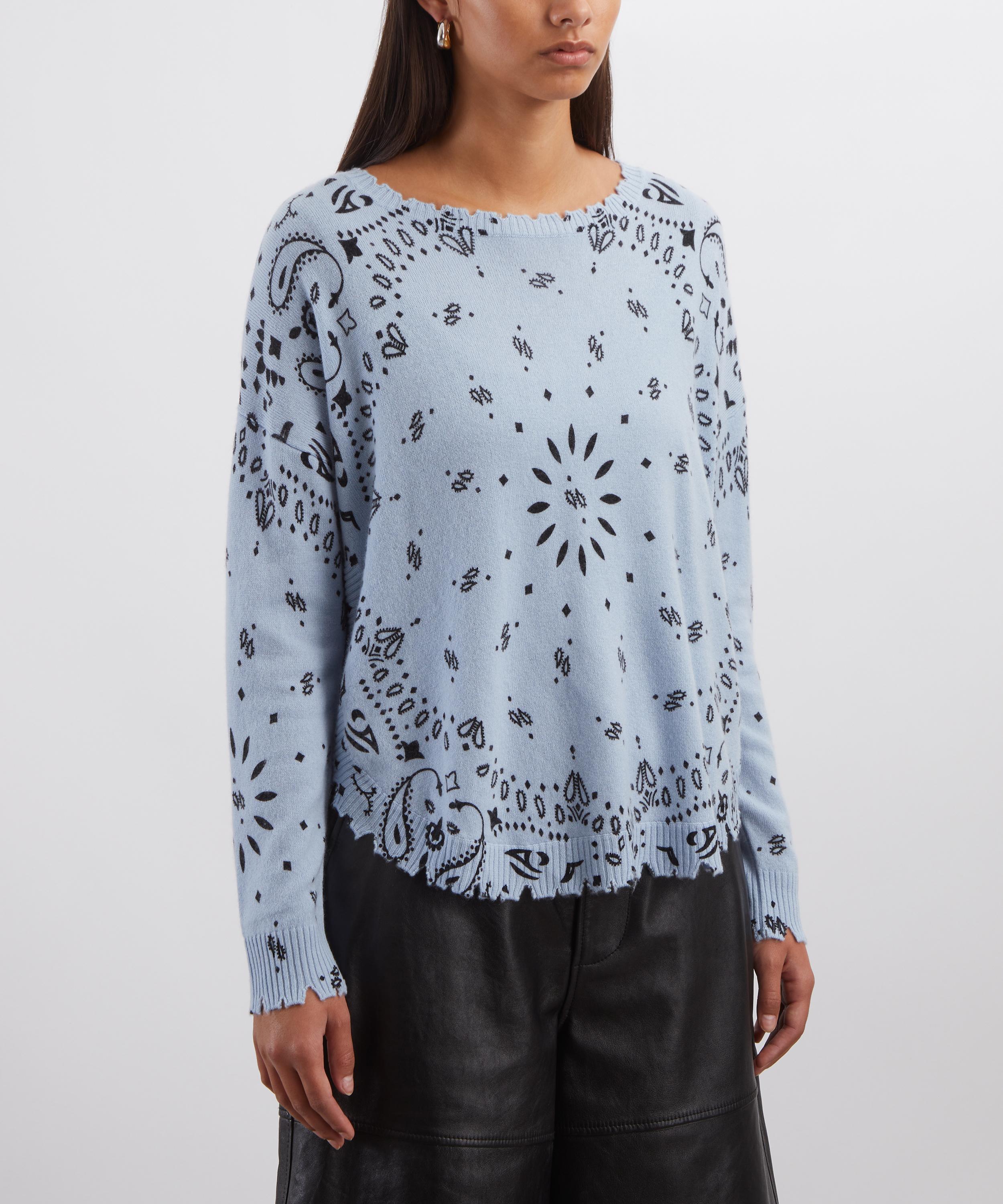 Kujten - Mela Bandana Cashmere Jumper image number 2