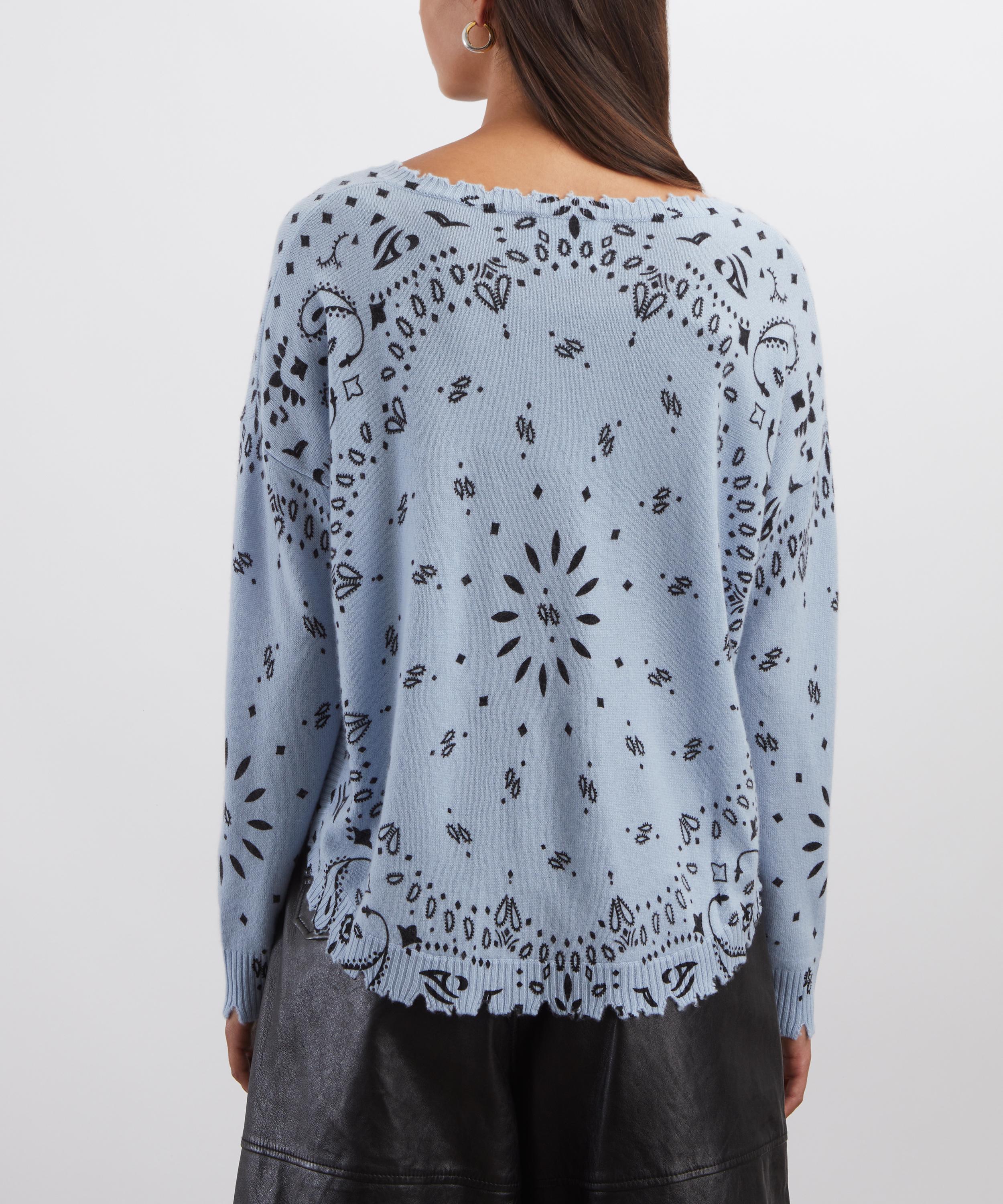 Kujten - Mela Bandana Cashmere Jumper image number 3