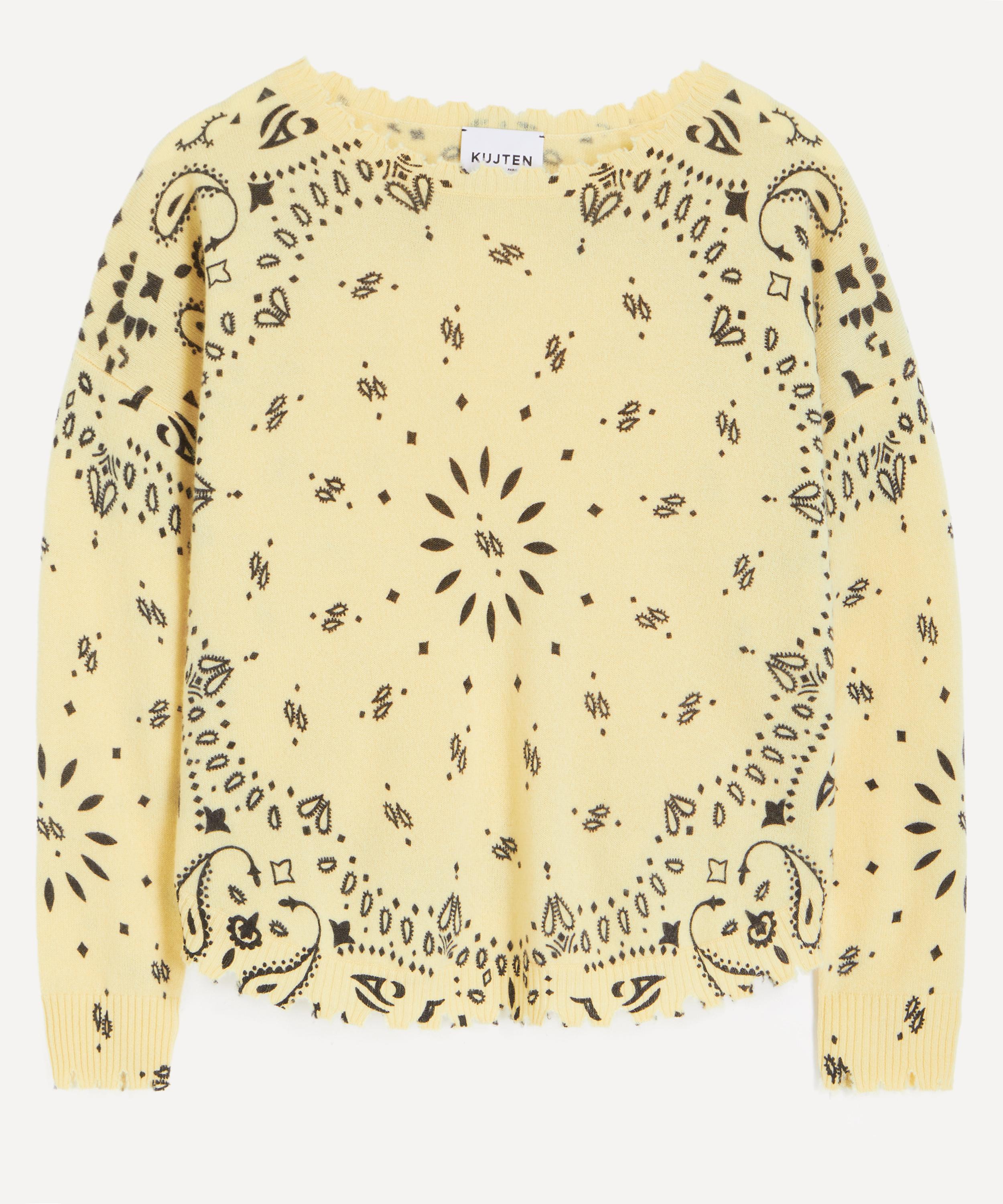 Kujten - Mela Bandana Cashmere Jumper image number 0