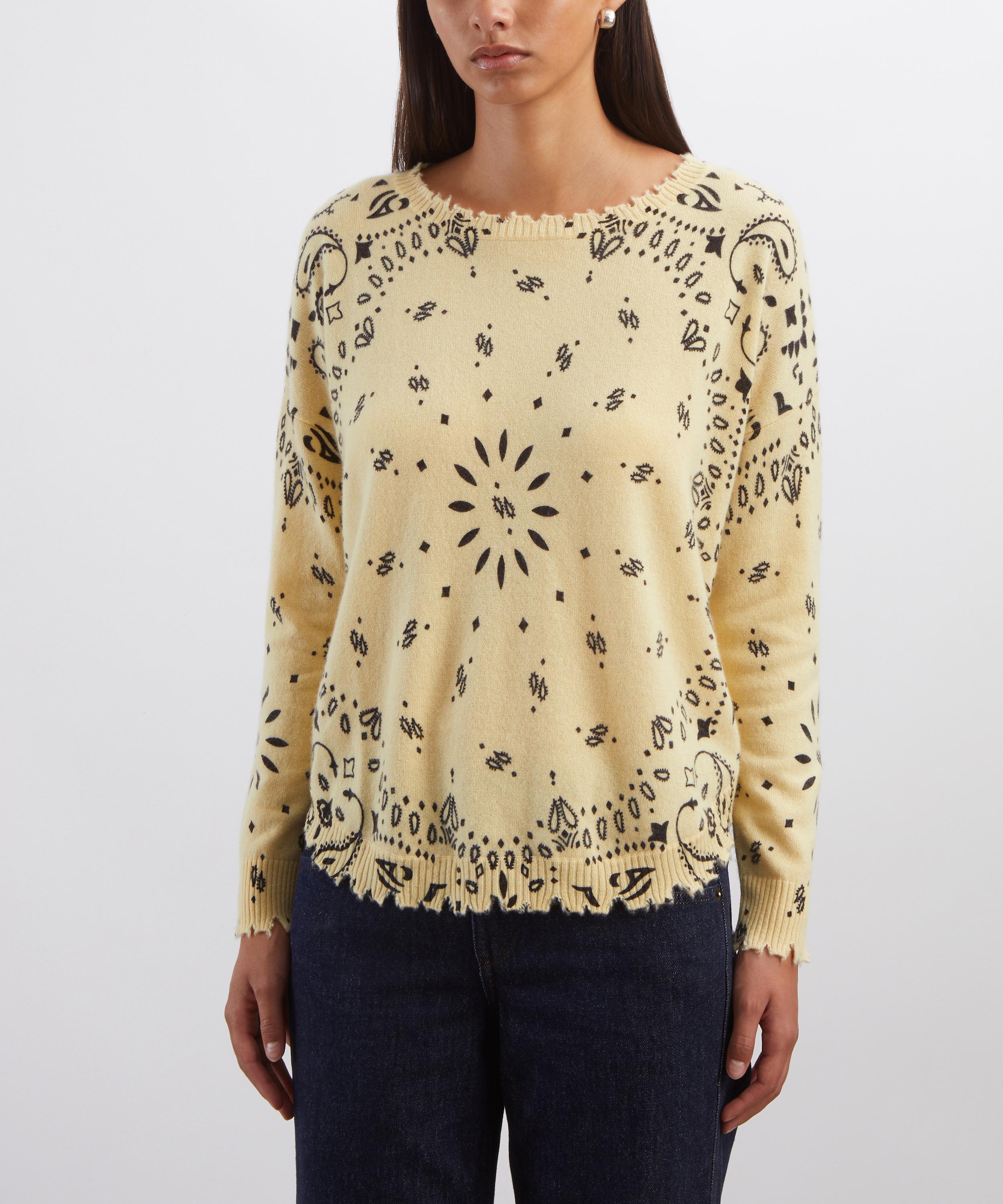 Kujten - Mela Bandana Cashmere Jumper image number 2