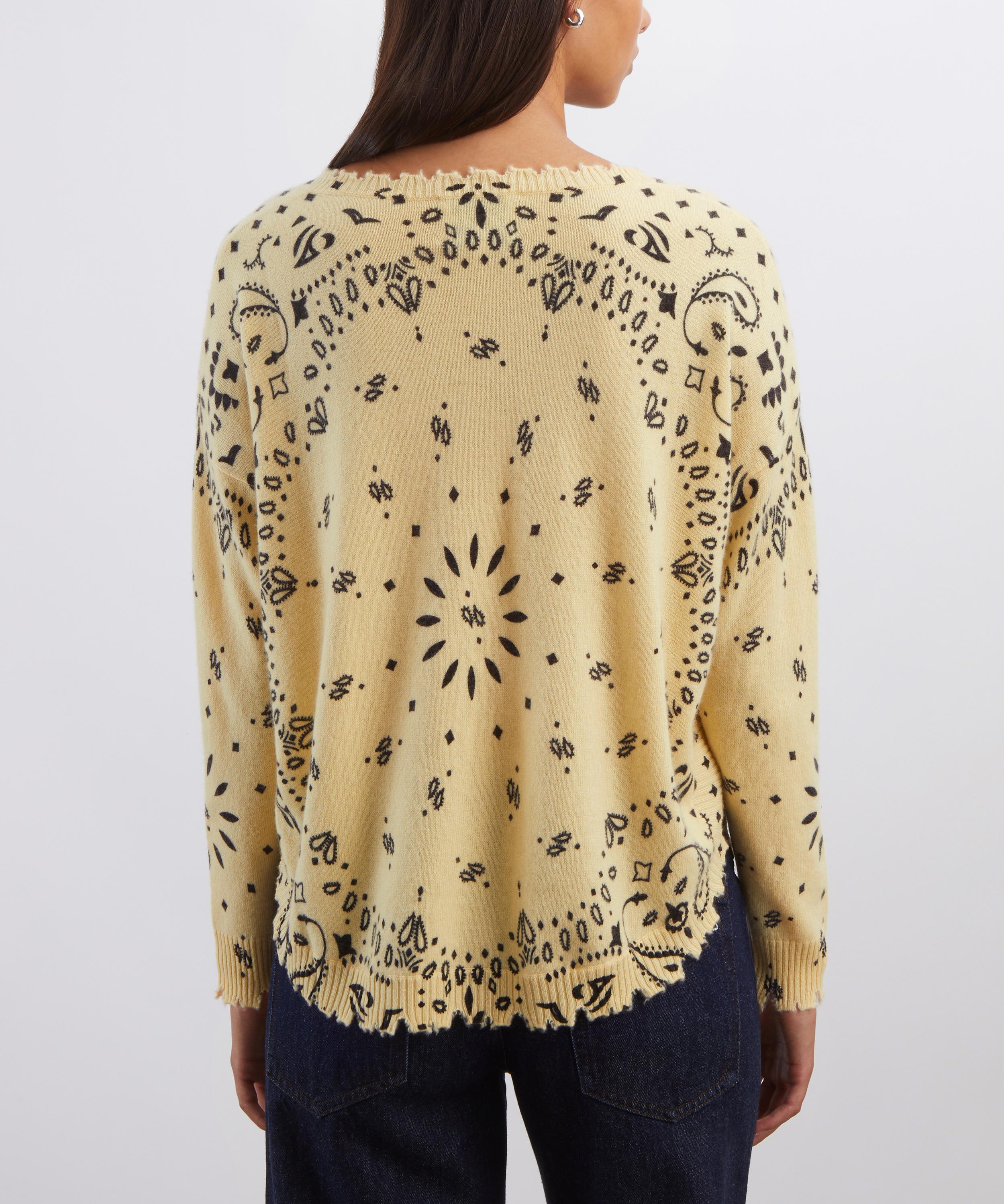 Kujten - Mela Bandana Cashmere Jumper image number 3