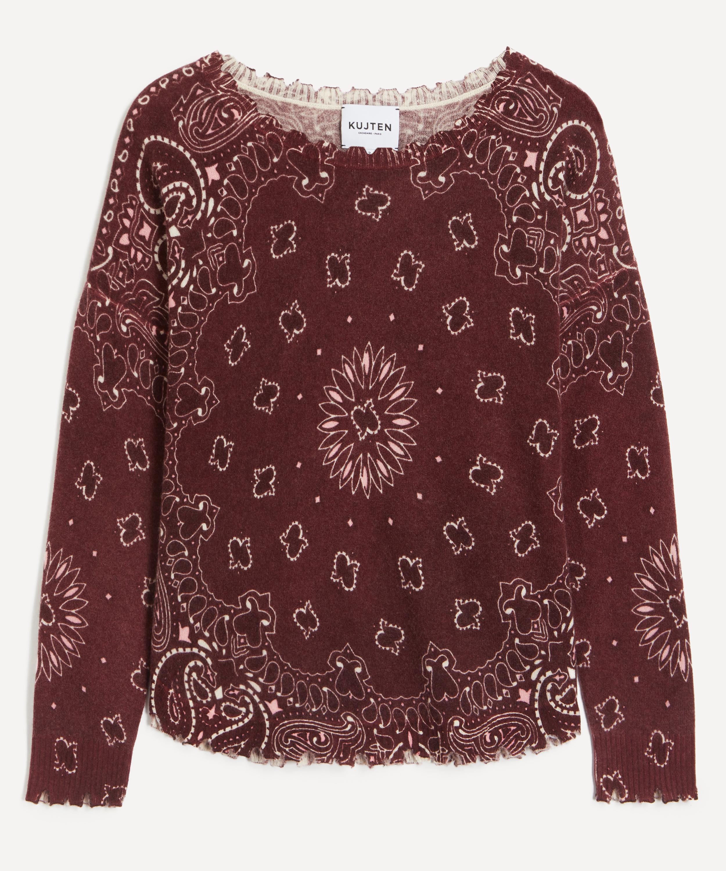 Kujten - Mela Bandana Bico Milano Cashmere Jumper