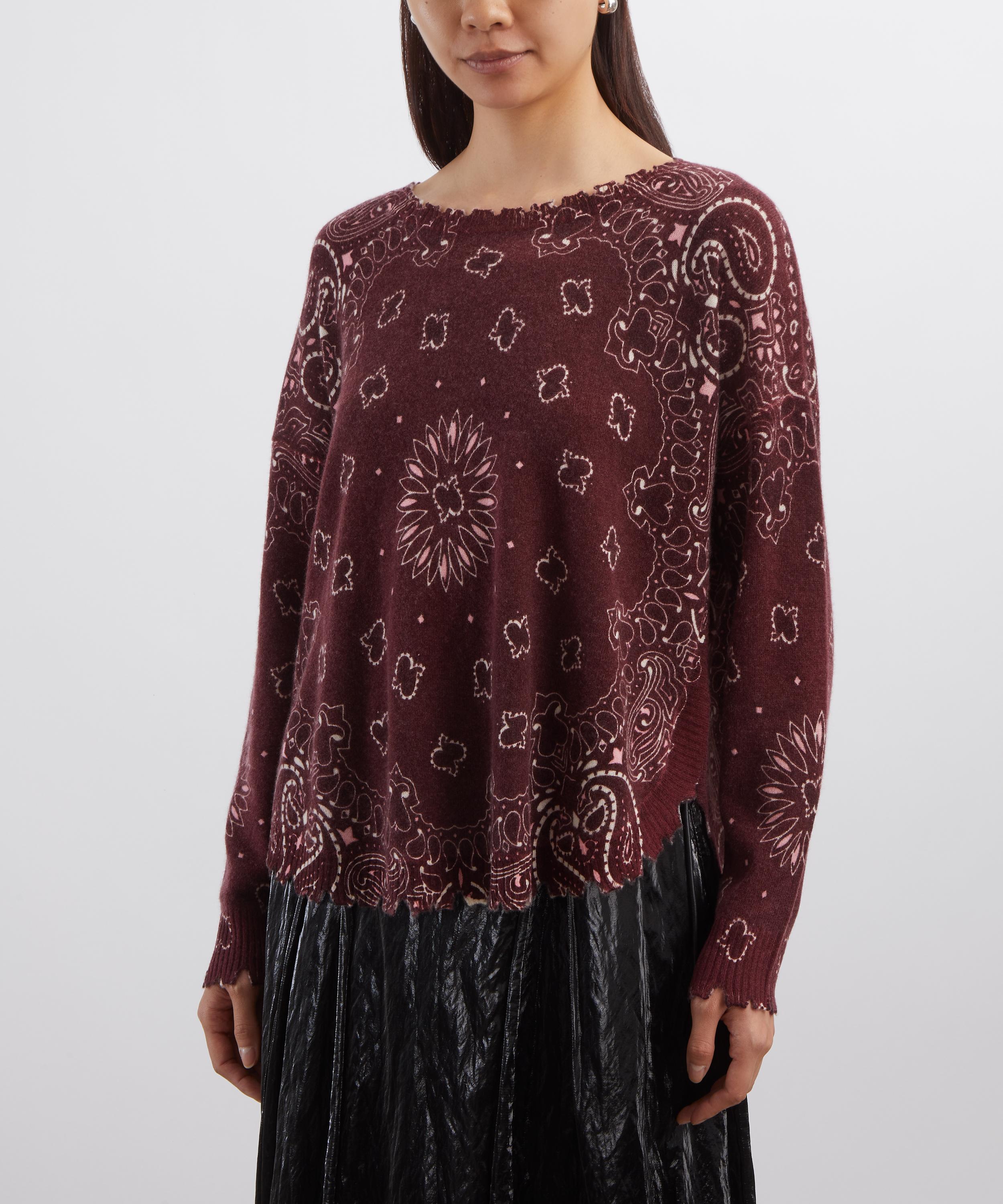 Kujten - Mela Bandana Bico Milano Cashmere Jumper image number 2