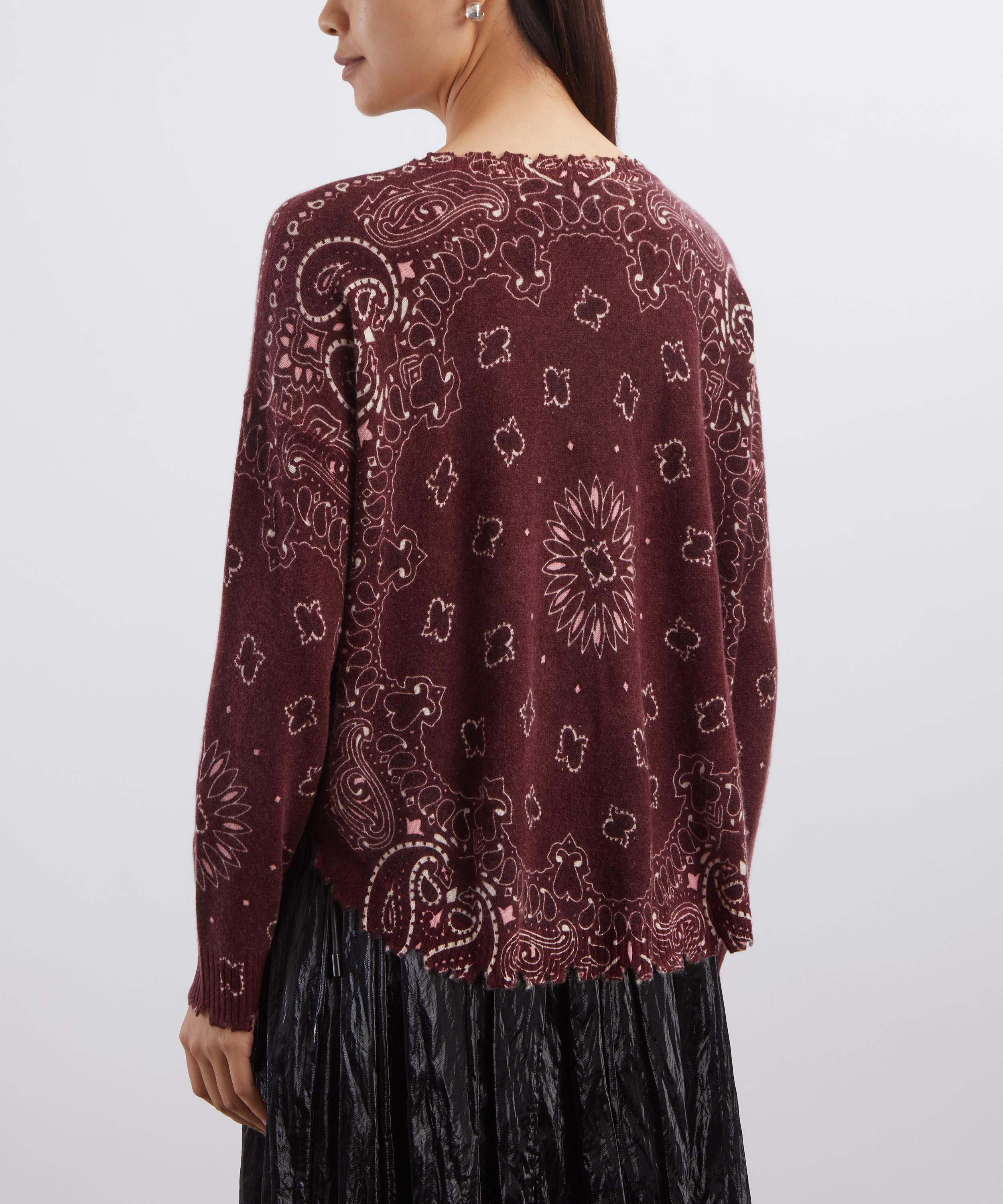 Kujten - Mela Bandana Bico Milano Cashmere Jumper image number 3
