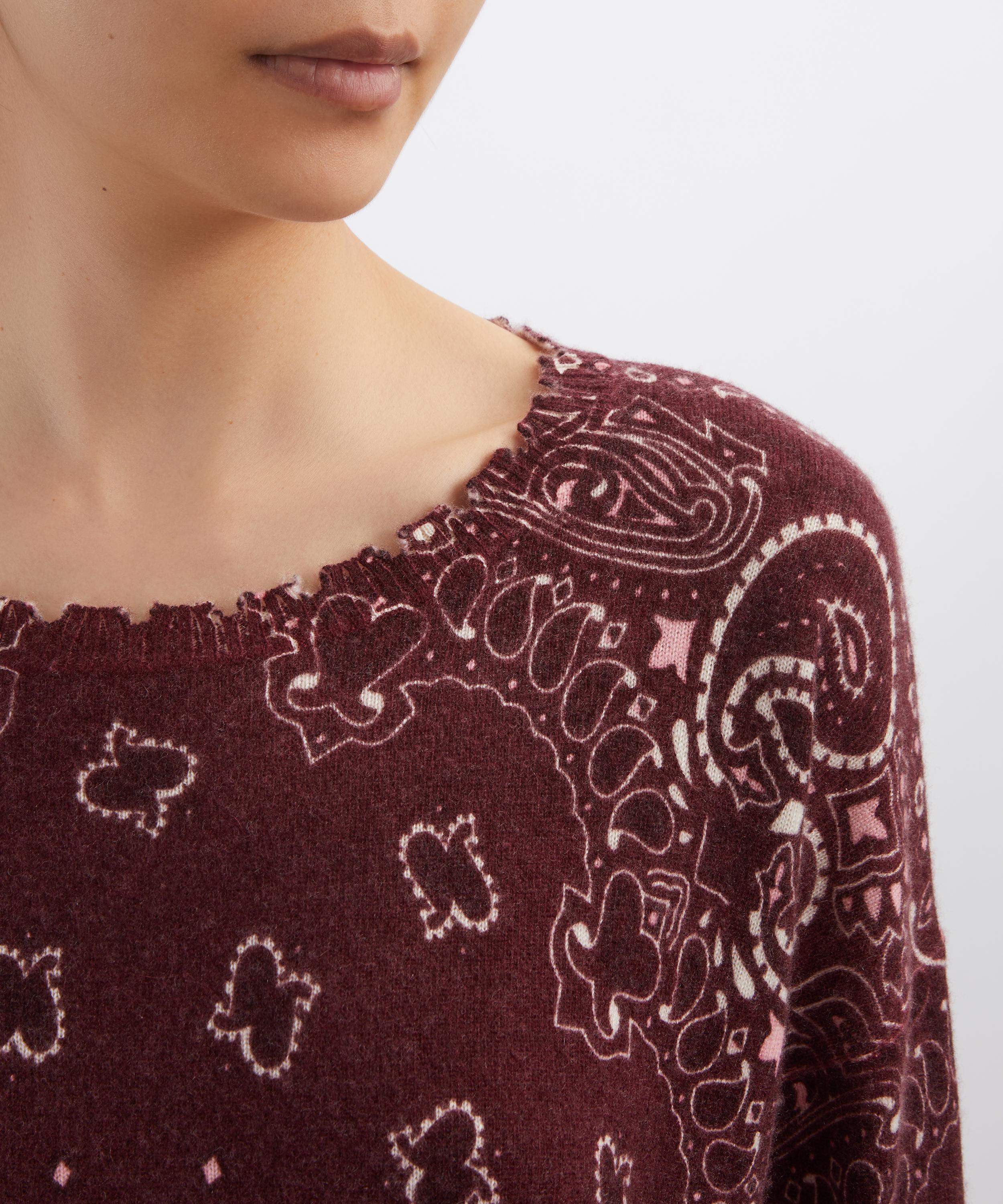 Kujten - Mela Bandana Bico Milano Cashmere Jumper image number 4