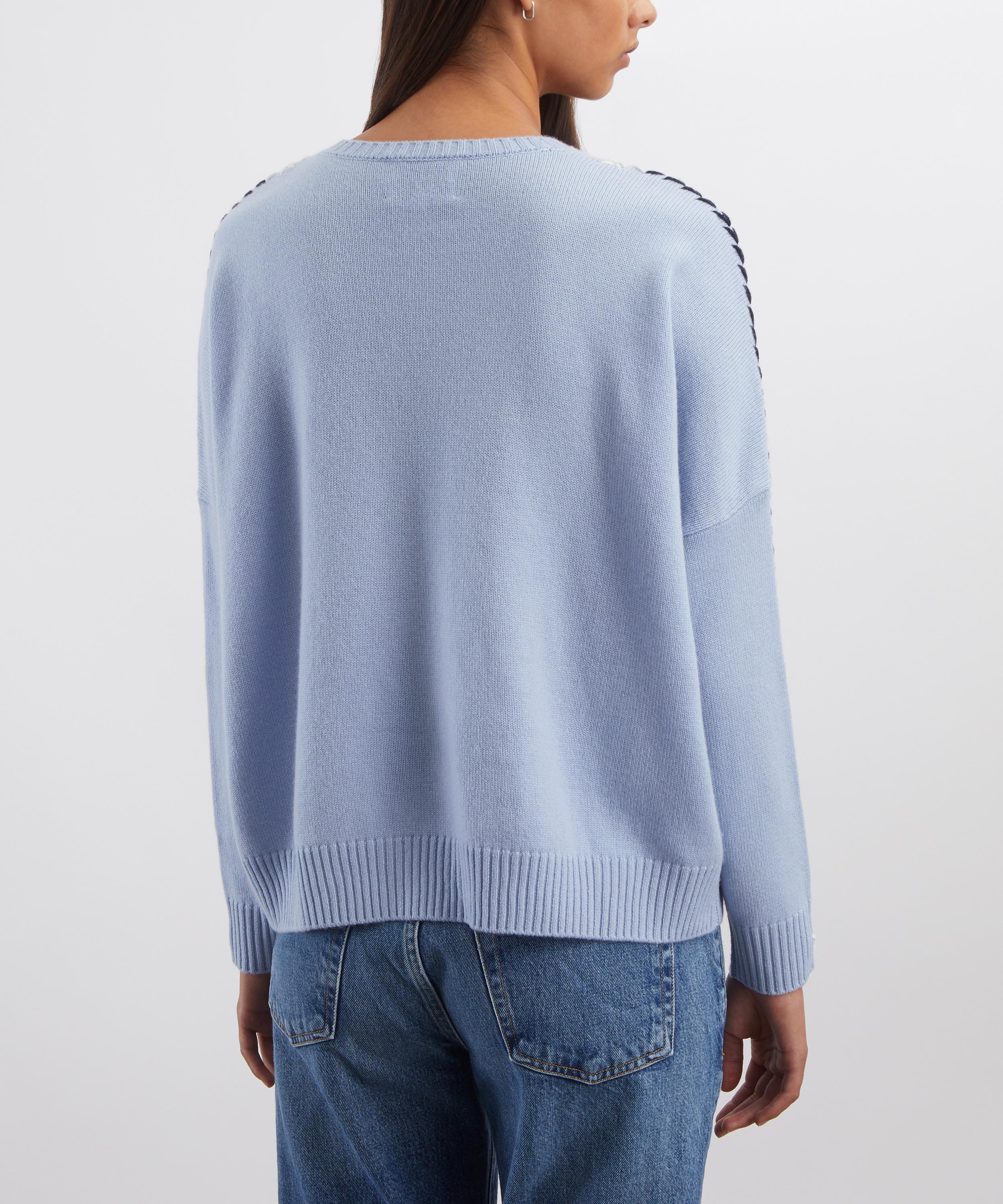 Kujten - Amea Snow Cashmere Jumper image number 3