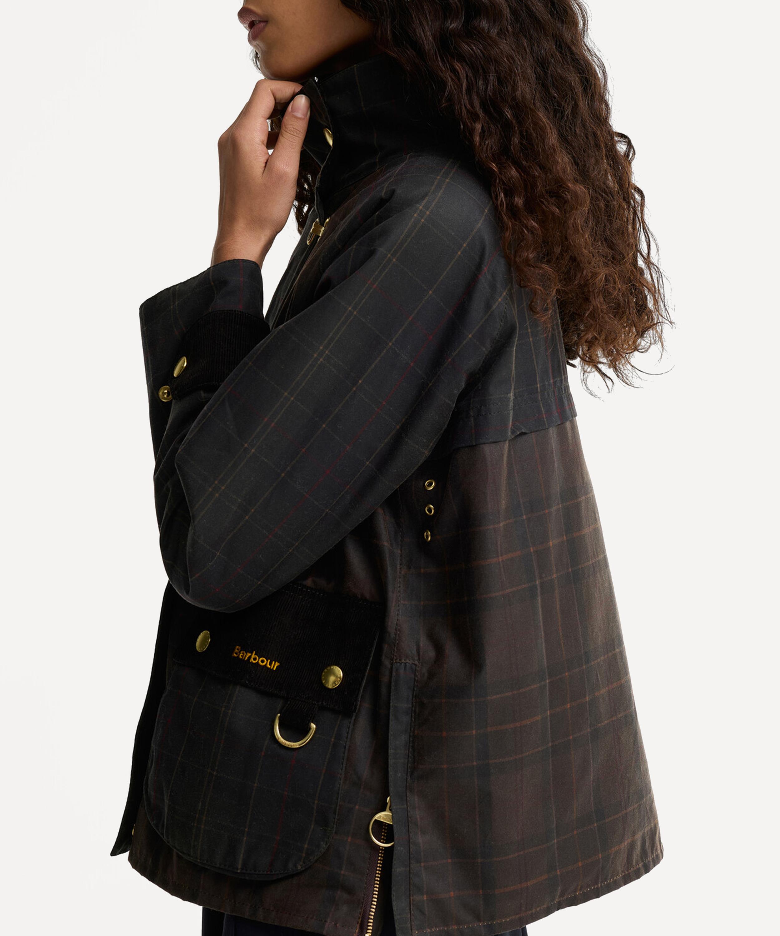 Barbour - Hazelwood Checked Waxed Jacket image number 3