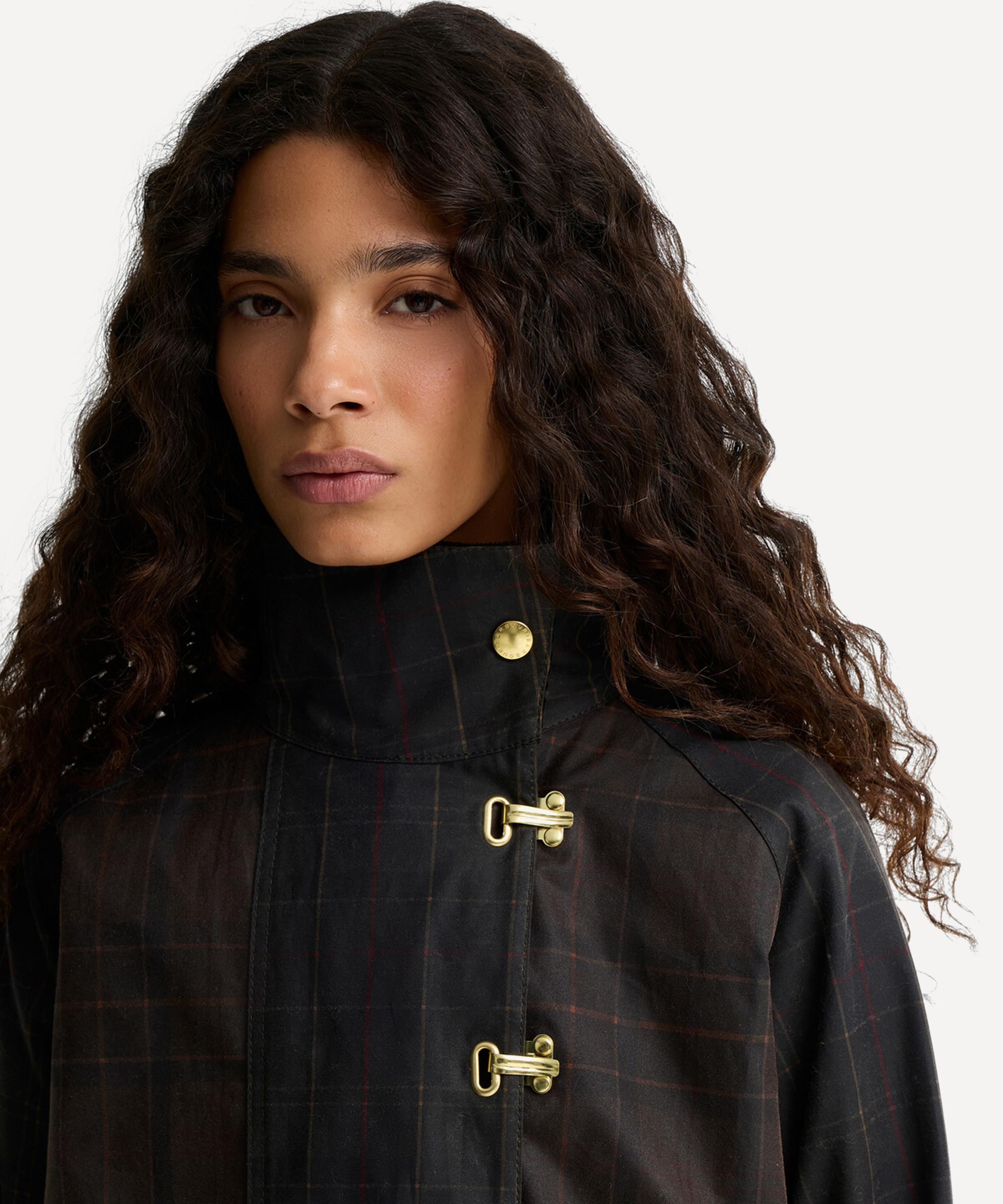 Barbour - Hazelwood Checked Waxed Jacket image number 5