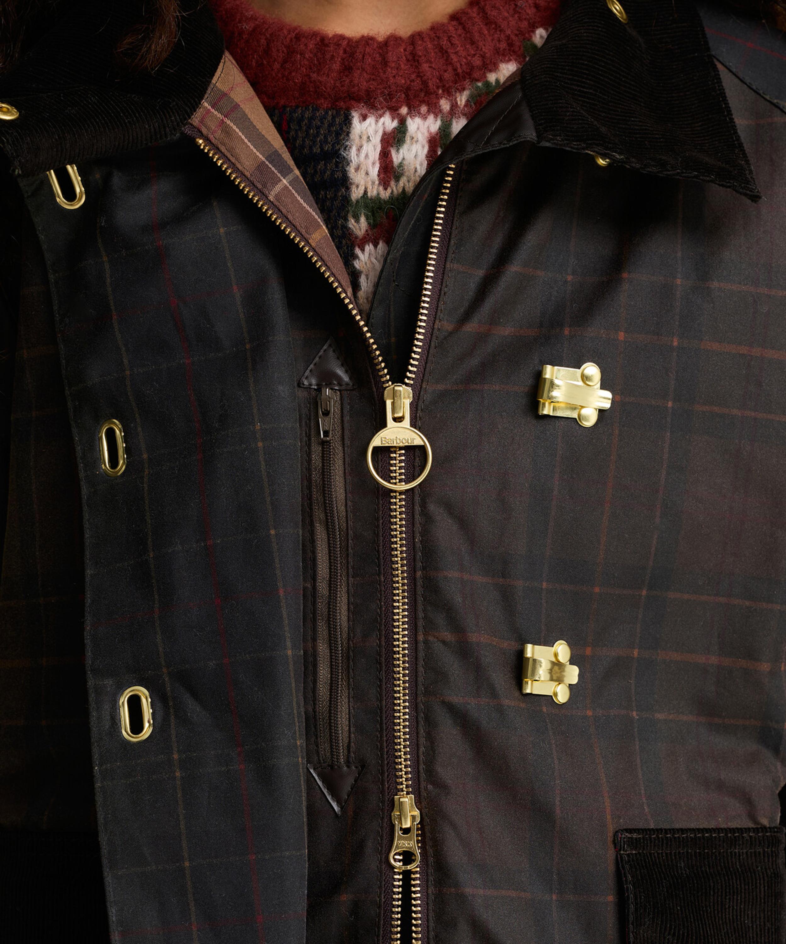 Barbour - Hazelwood Checked Waxed Jacket image number 6