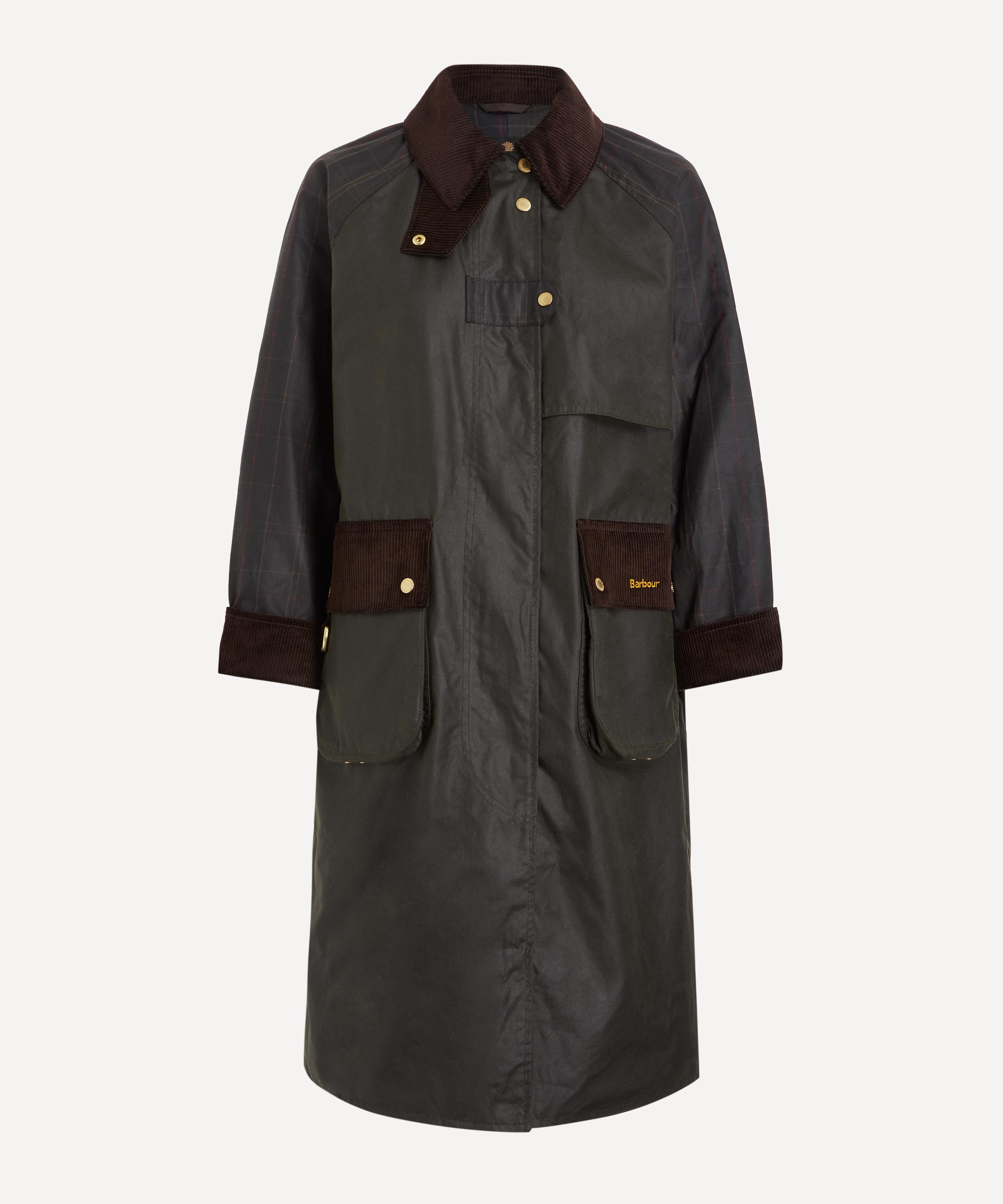 Barbour - Kirklees Check Waxed Jacket image number 0