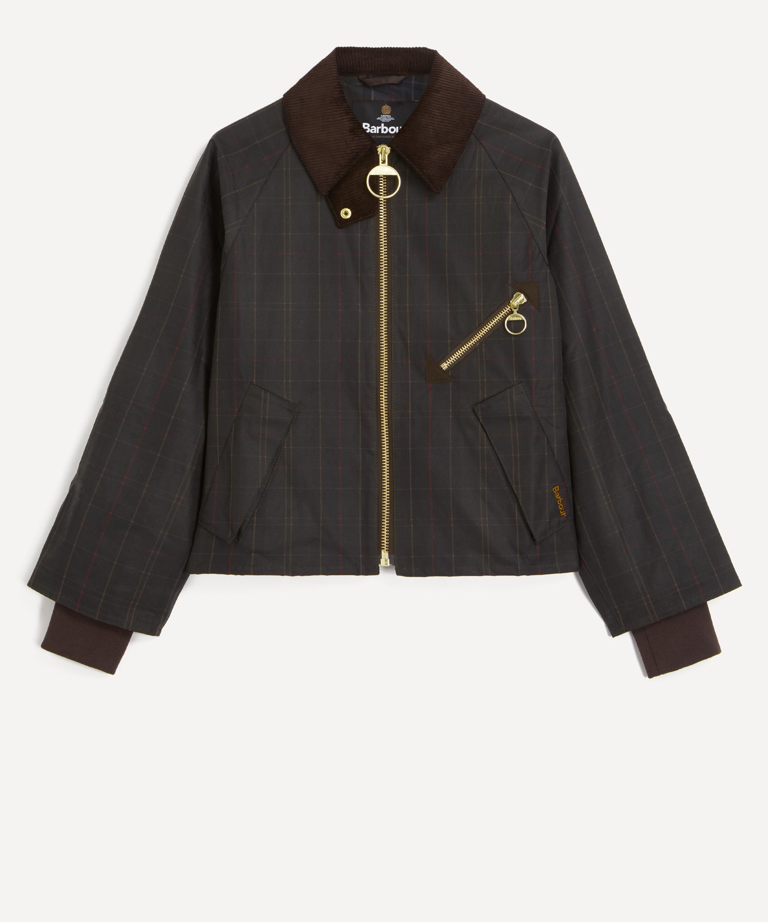 Barbour - Arlene Checked Waxed Jacket