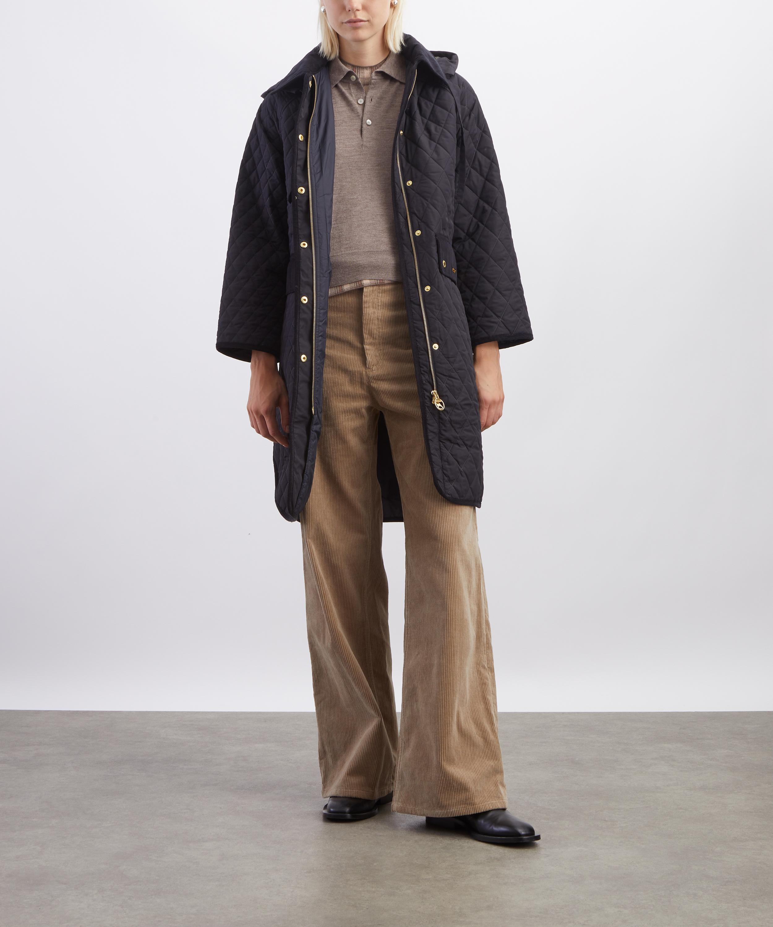 Barbour - Ravensden Dark Navy Quilted Jacket image number 1